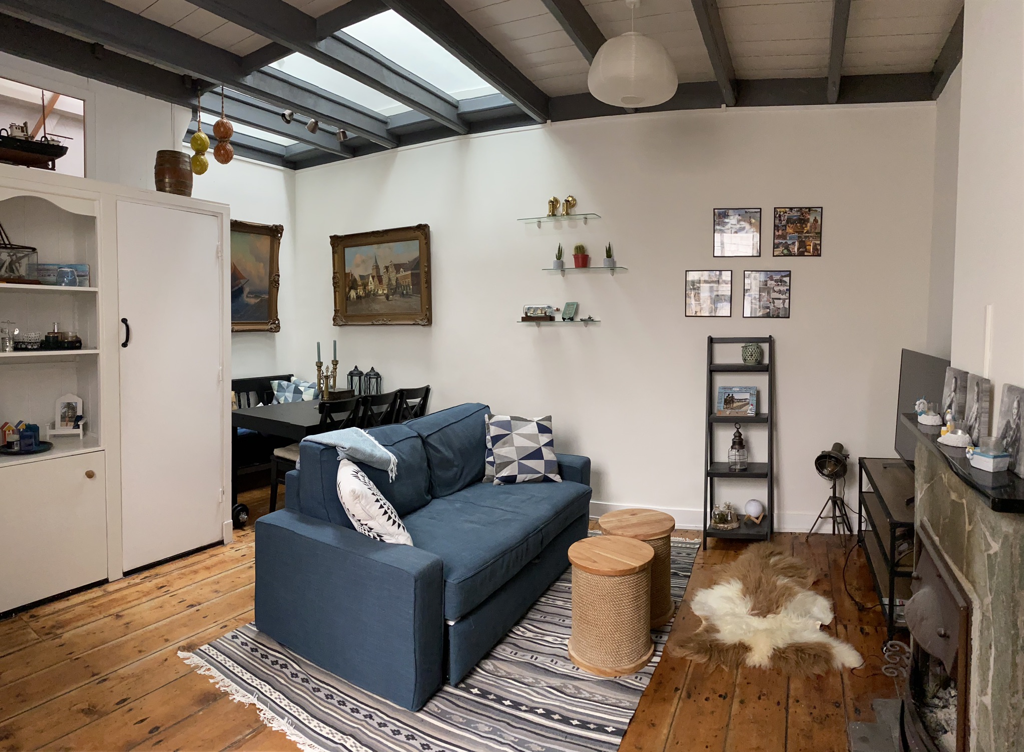 Schipperhuisje met dakterras, 100 meter van strand — The Hague stay