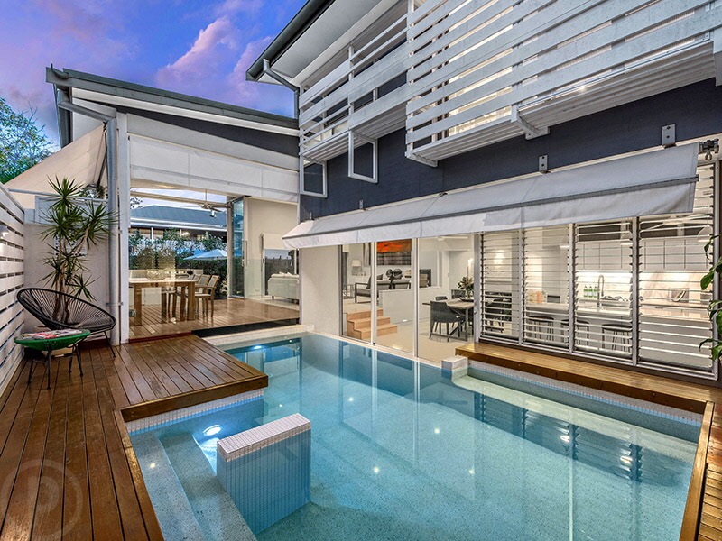 Architecturally designed house in Clayfield, Brisbane