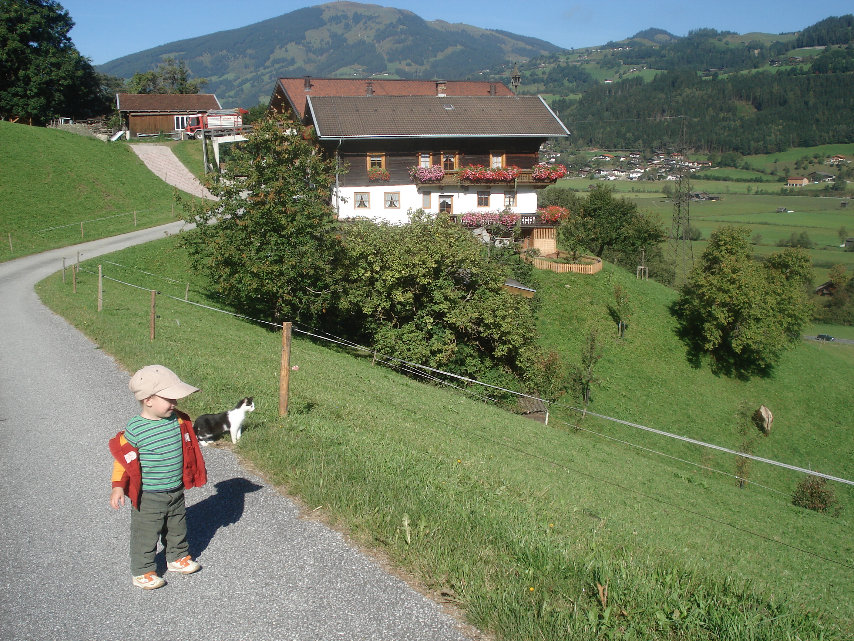 Vacation at the mountain farm with beautiful views