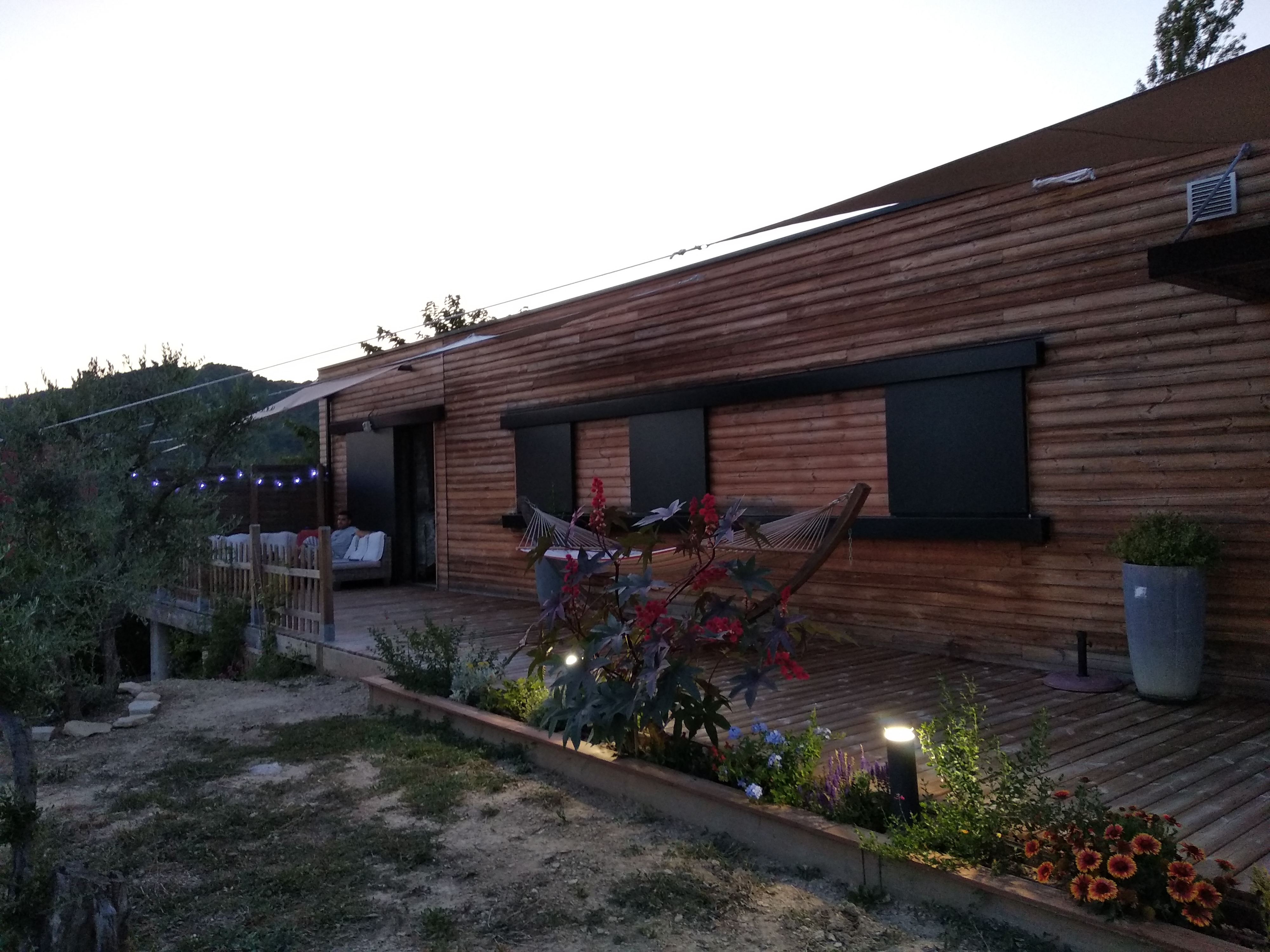 Wooden house overlooking Mont d 'Or