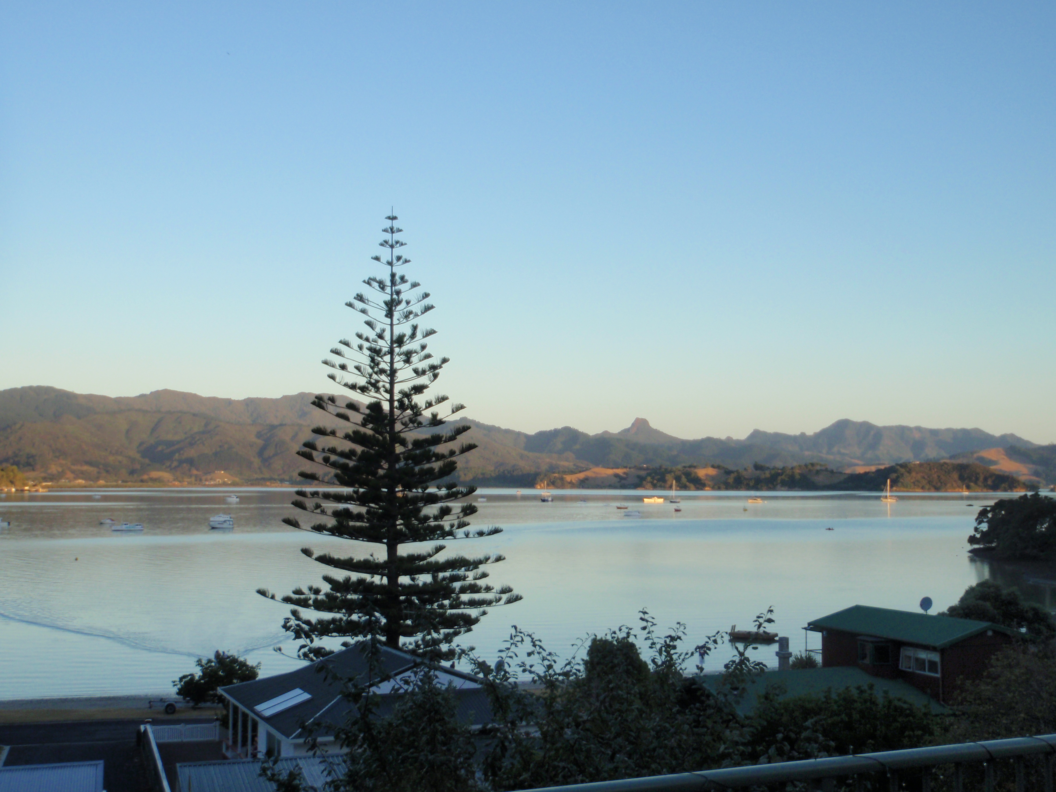 Beach Front Wyuna Bay, Coromandel Town Apartment Guesthouses for Rent