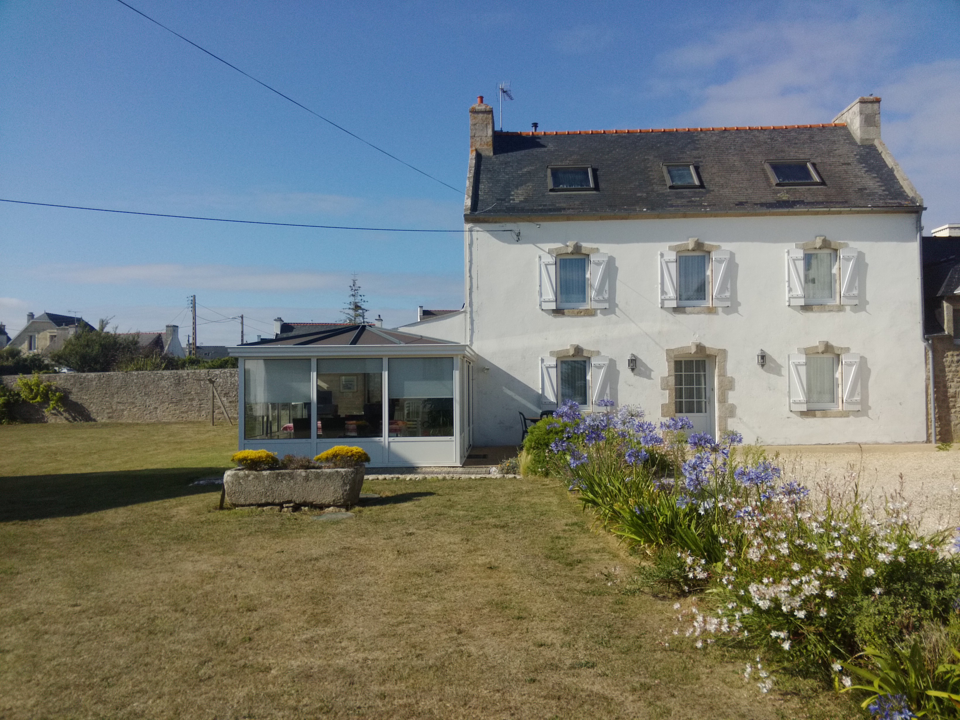 House in Audierne Bay, sea view