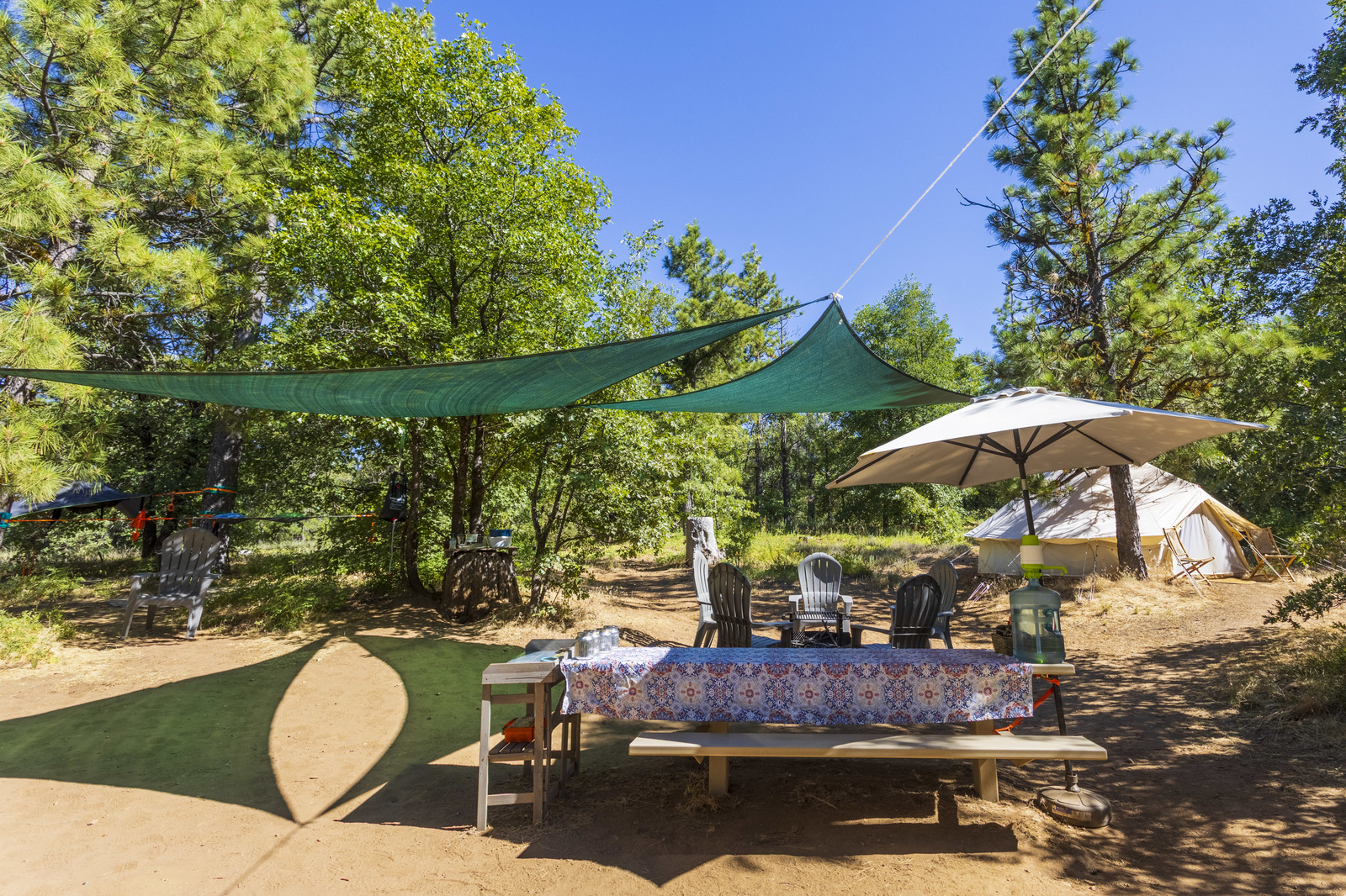 Deer Peak Glamping at Mt. Laguna Campground Tents for Rent in Mount