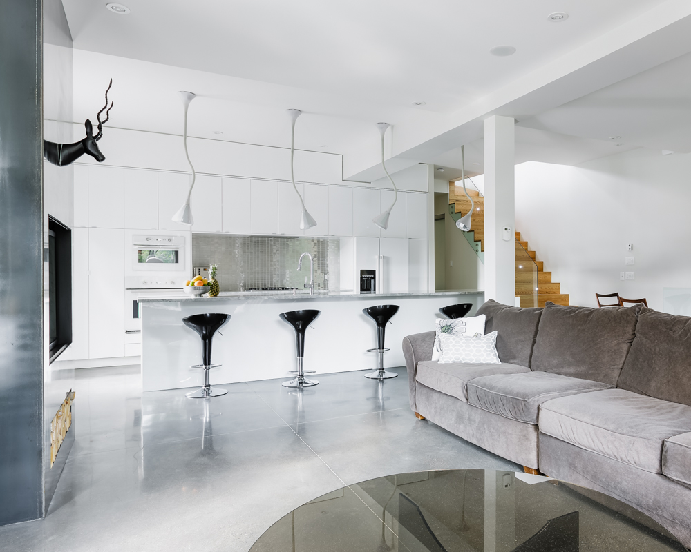 Architectural home with spa- Montreal Plateau