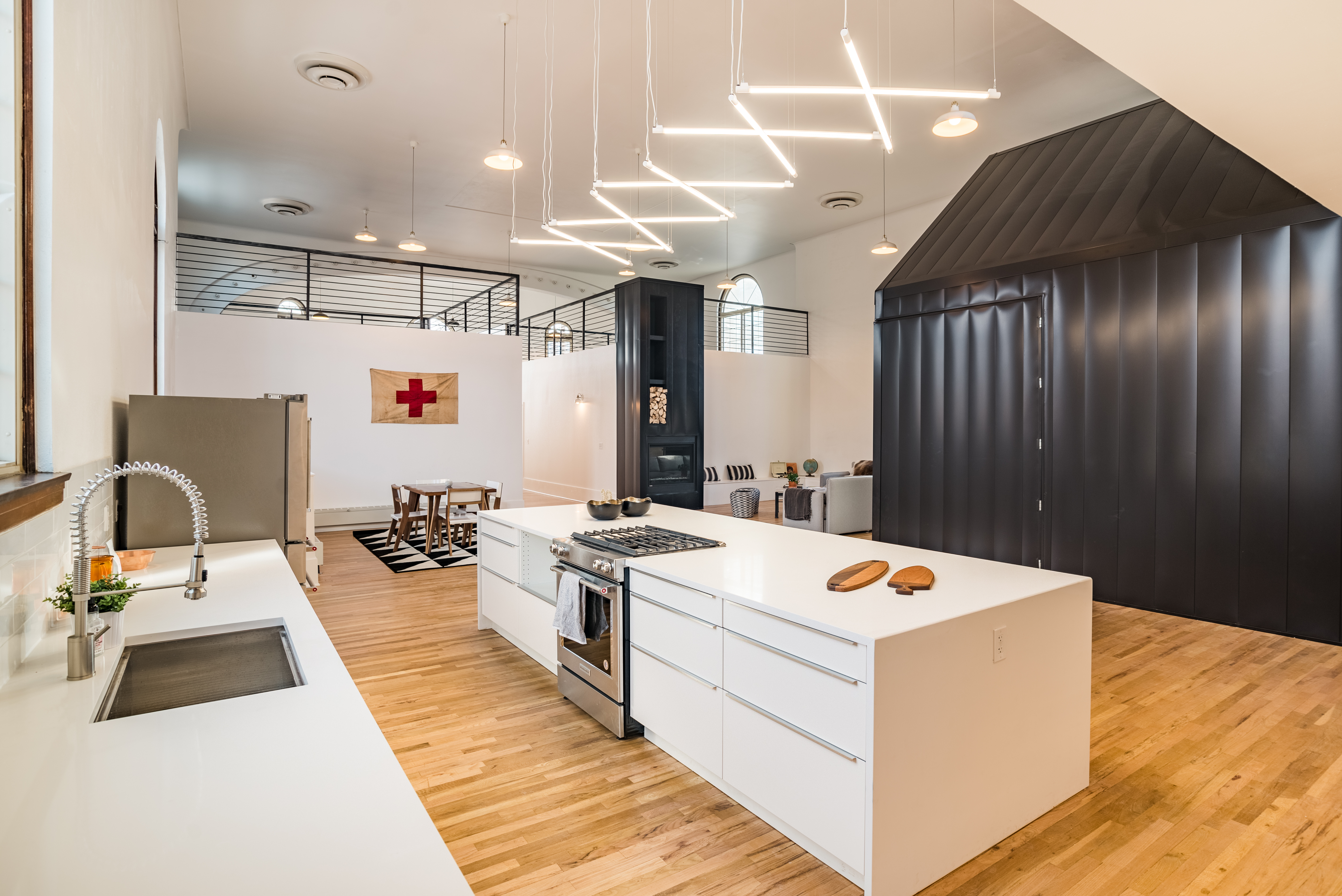 Modern Luxury in Converted Church (w/ Tiny House!) in Speer, Denver