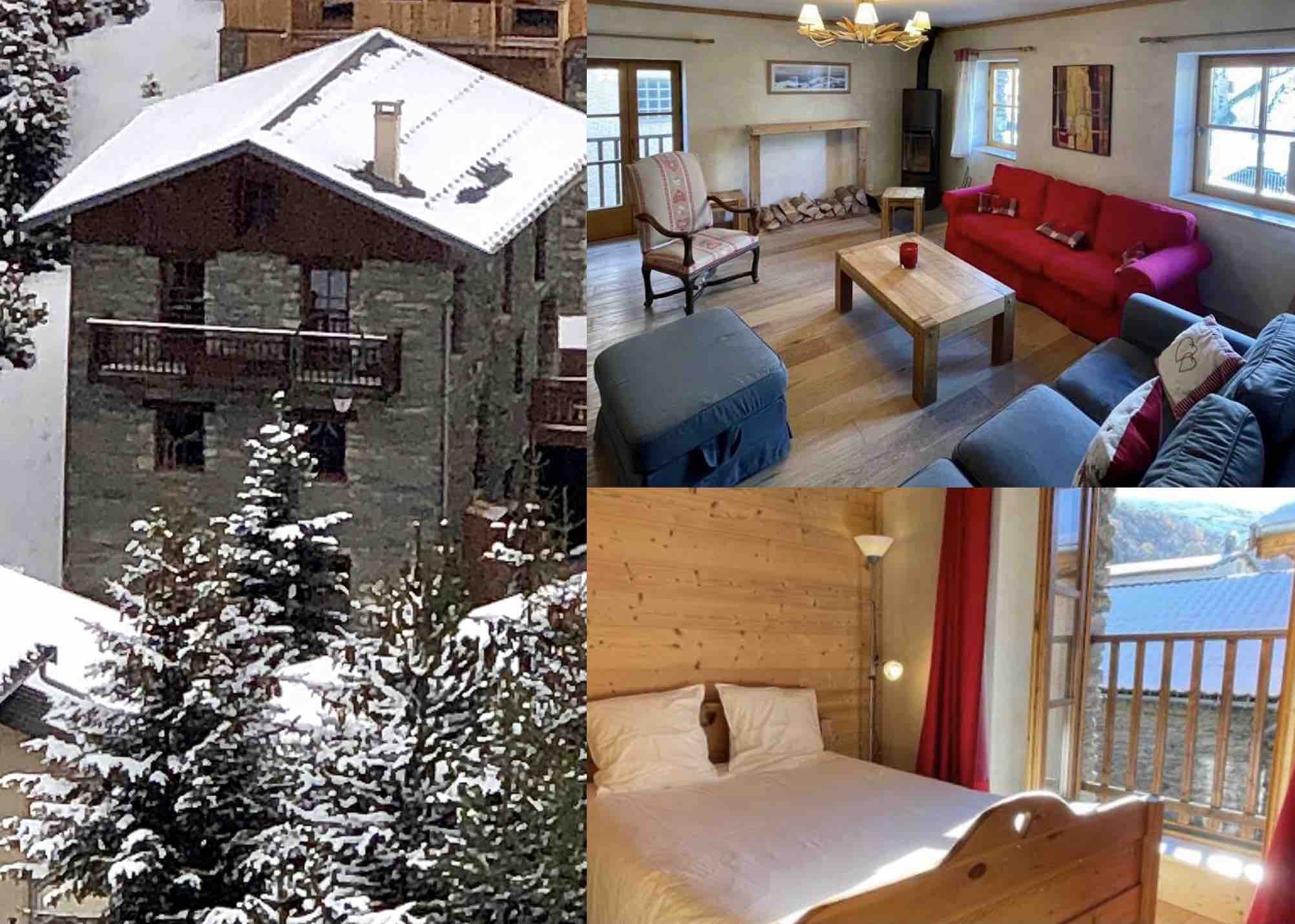 Chalet 12 persons next to ski lift