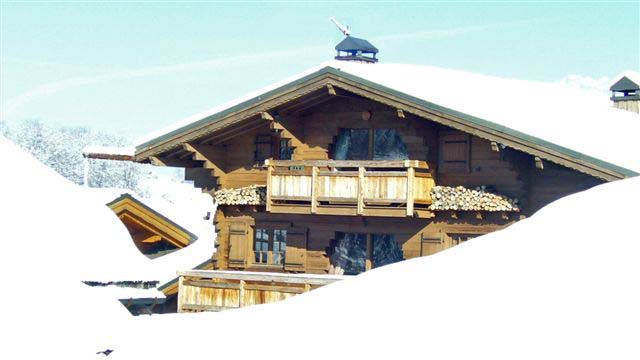 Warm chalet 