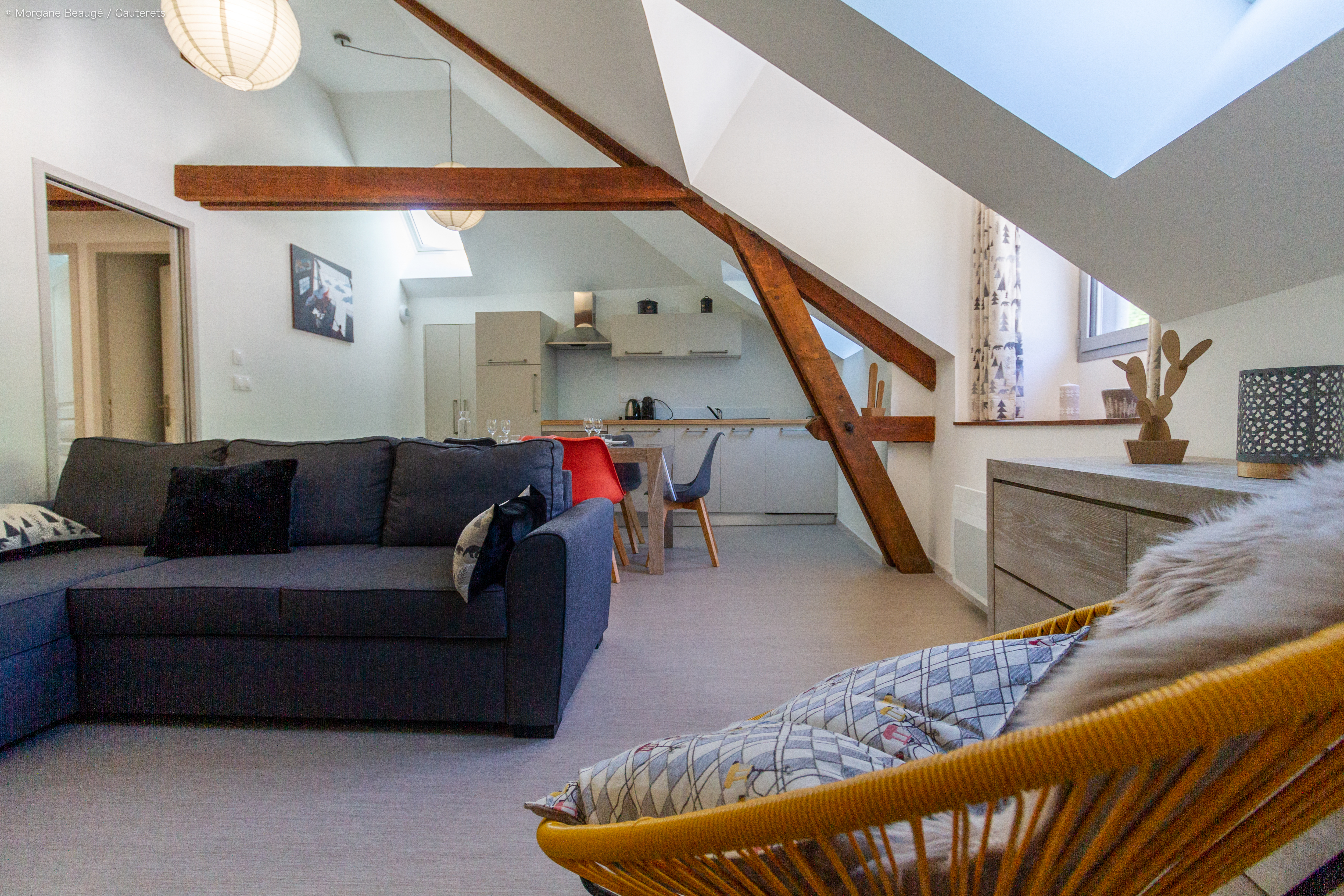 Cauterets Face aux Halles - App. 57m2 - 2 bedrooms