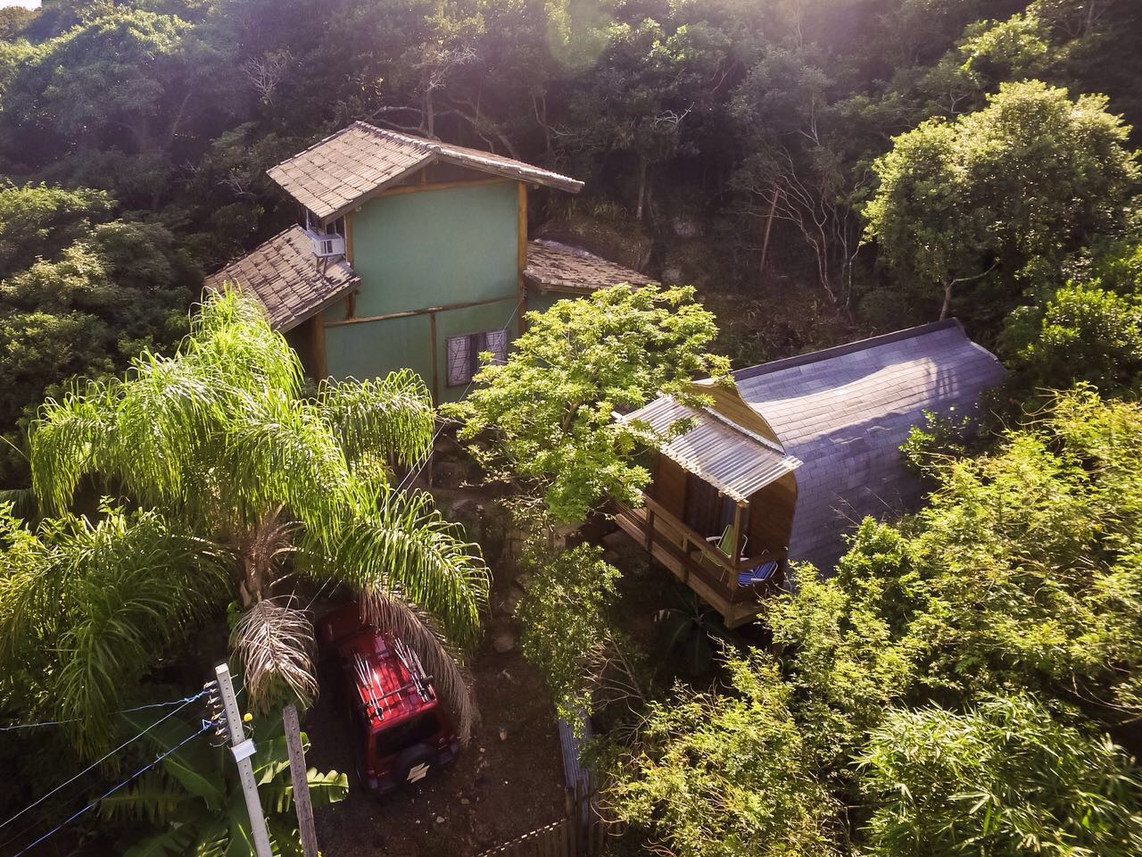 Couple Getaway.Private Chalet Tiny houses for Rent in Florianópolis