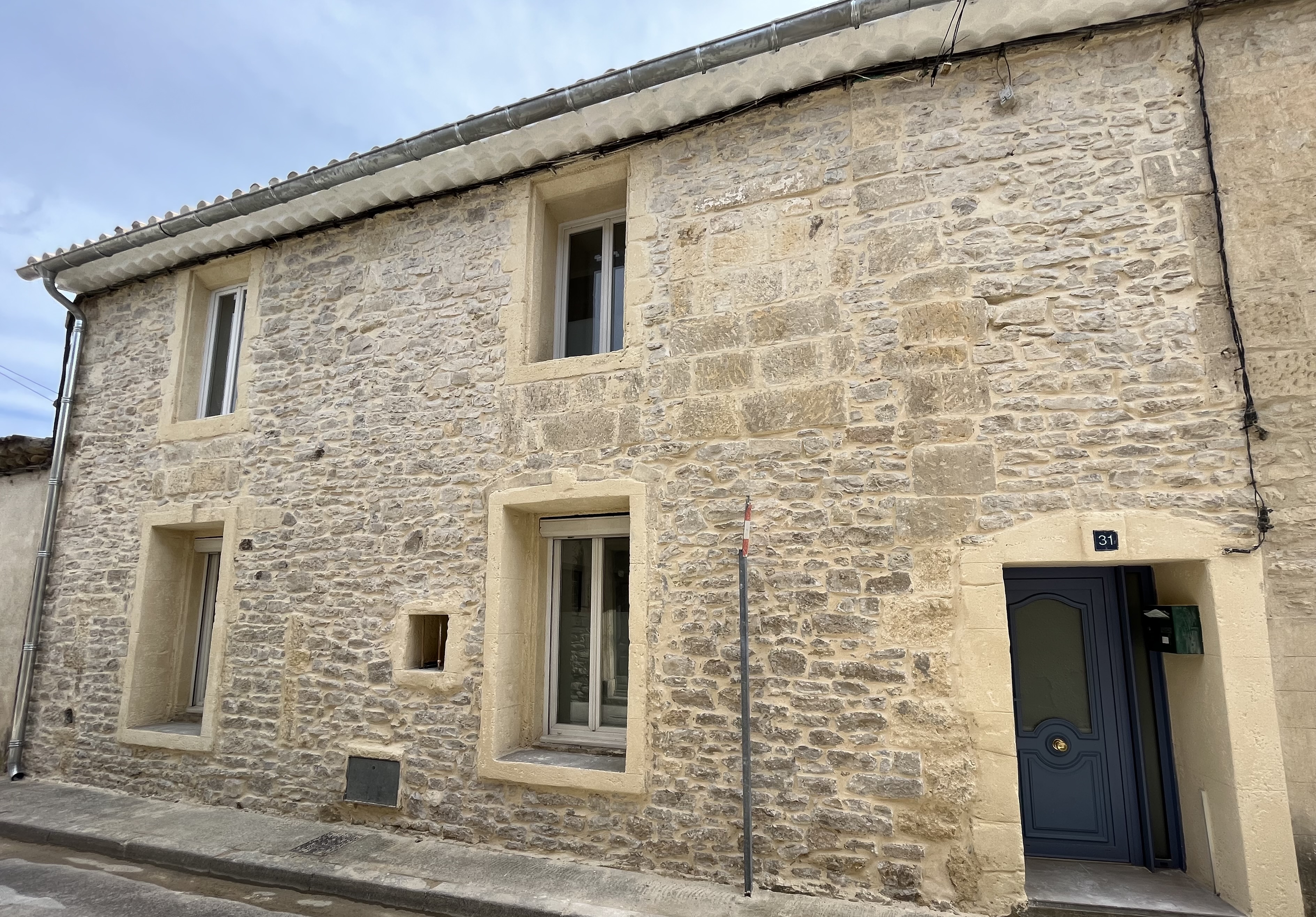 Pleasant village house with courtyard
