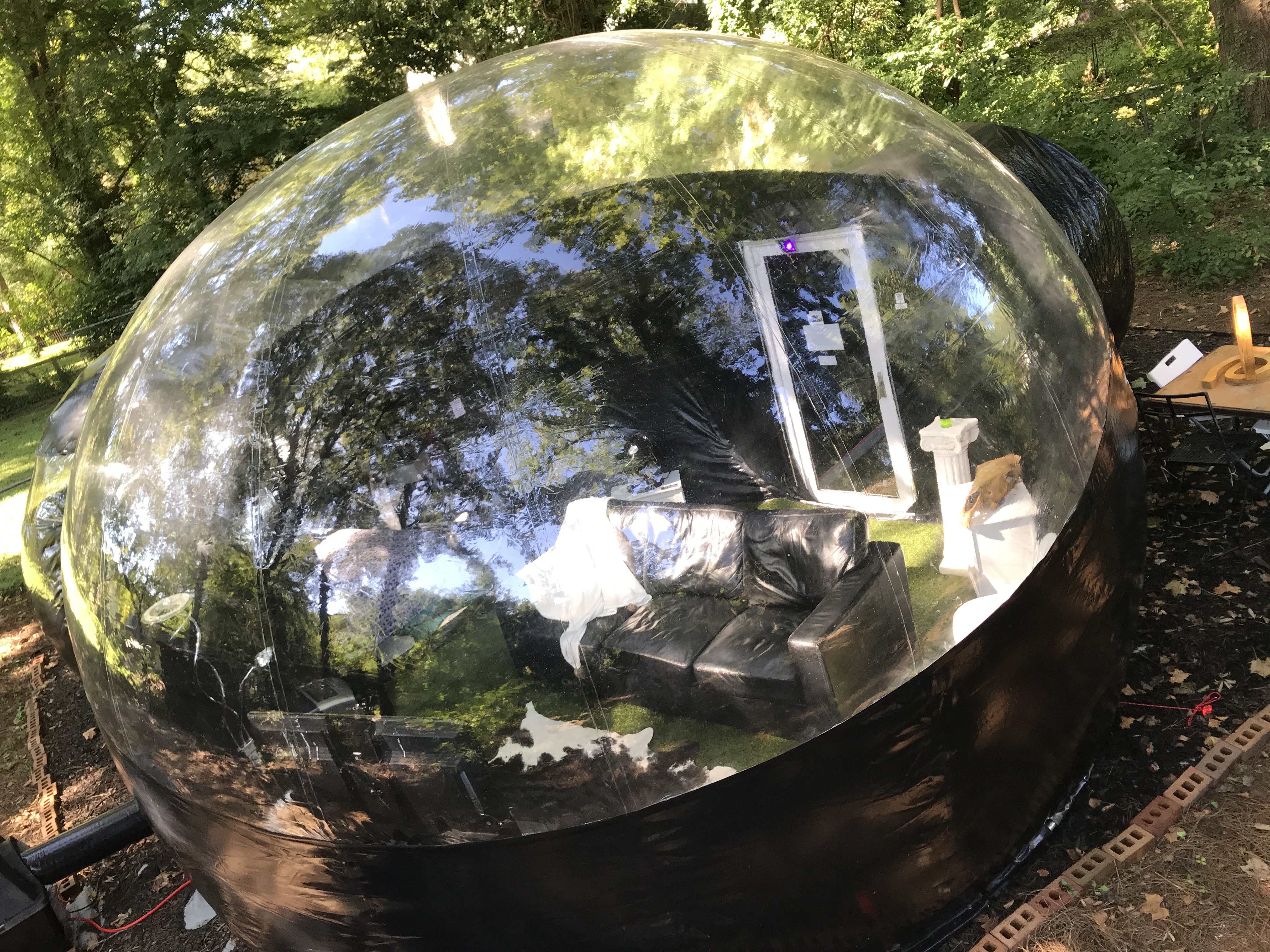 bubble tent airbnb