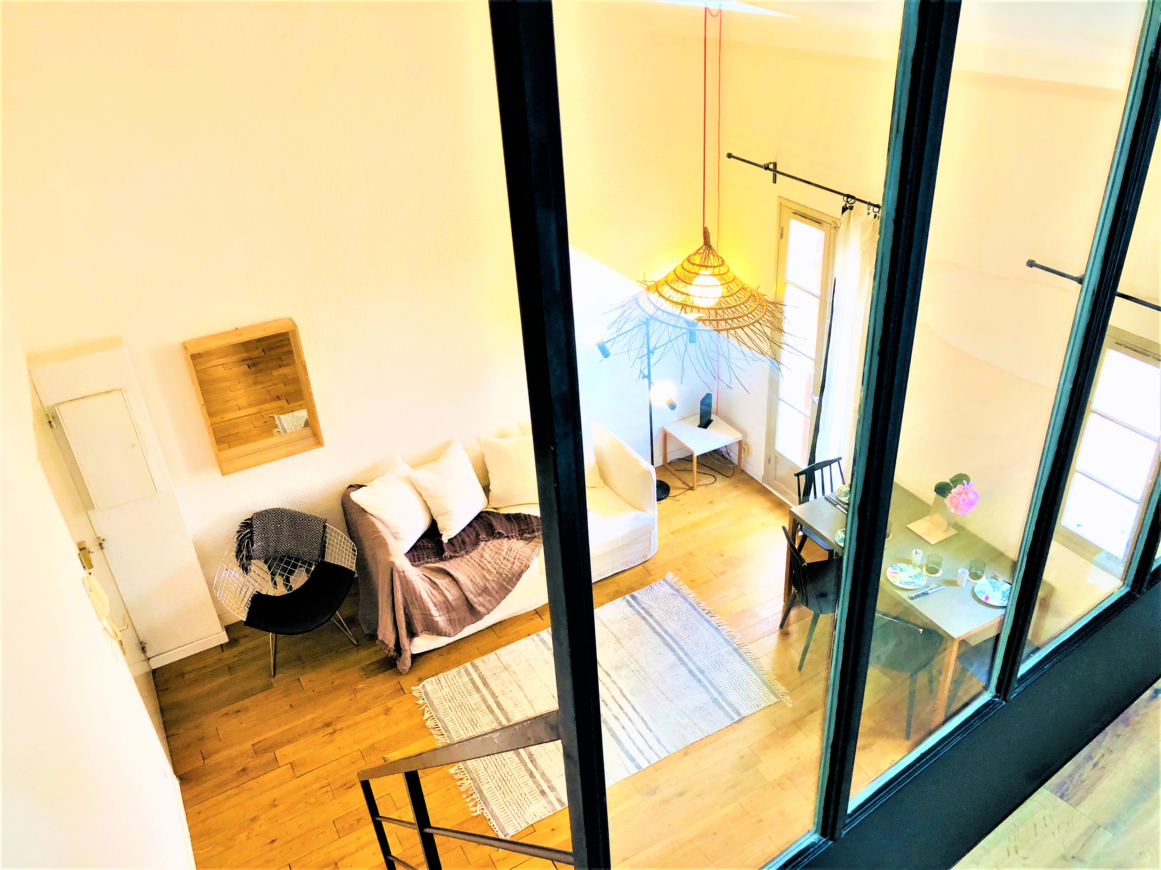 Classy Duplex in the old Town with AC and Wifi Lofts for Rent in Nice