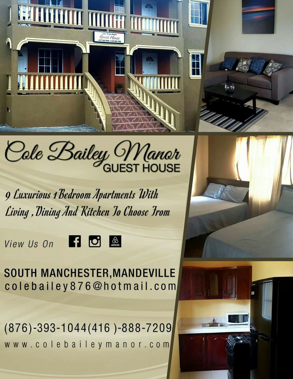 Luxurious Apartment Full Kitchen Included Apartments For Rent In Mandeville Manchester Parish Jamaica