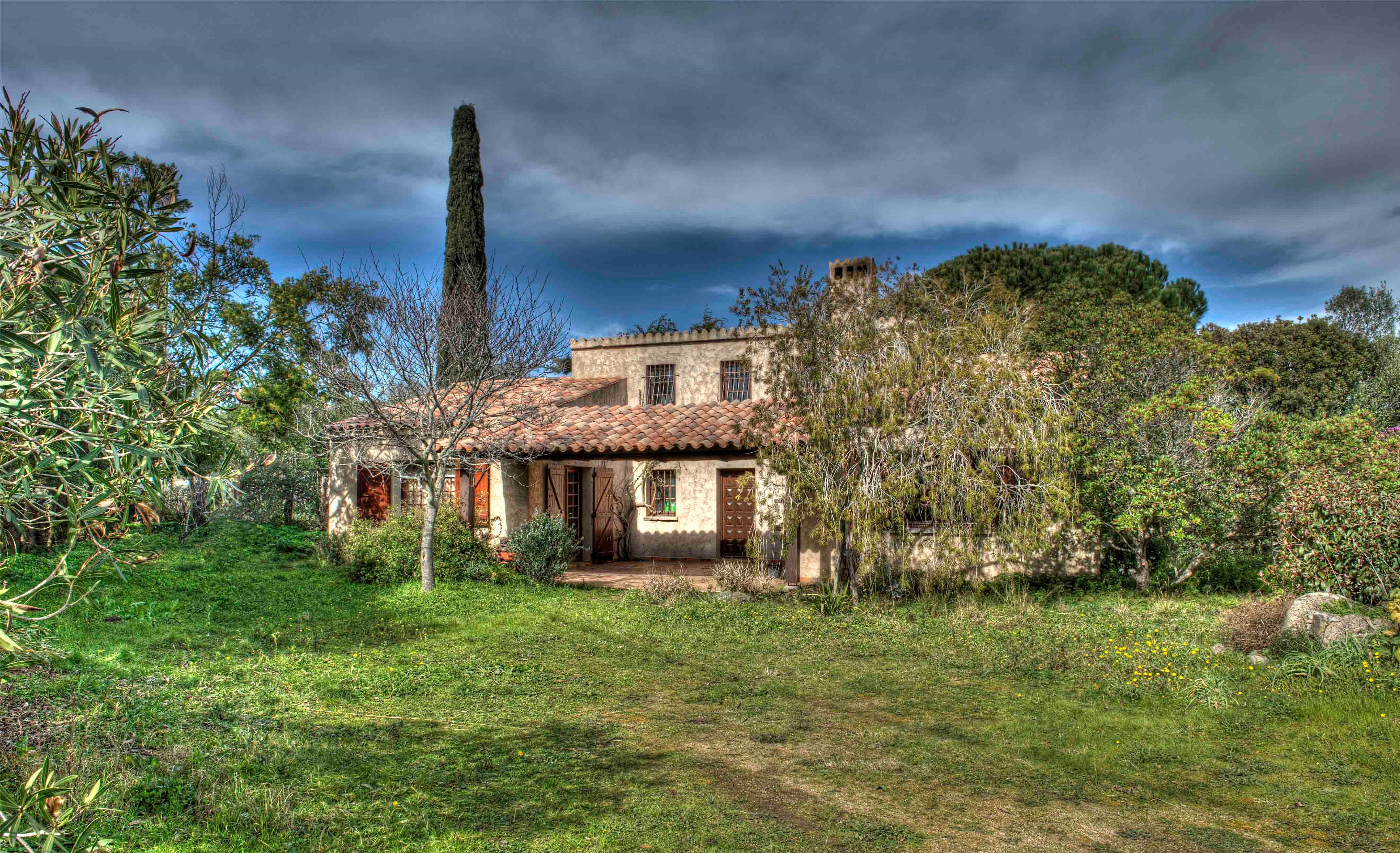 House with patio