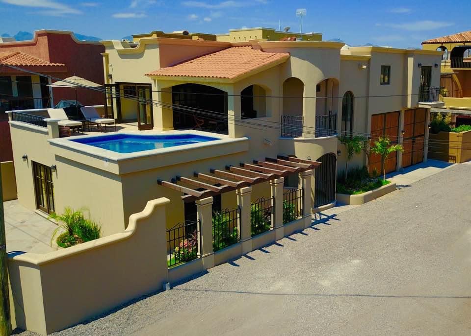 Beautiful Private Four Bedroom Home & Pool Houses for Rent in Loreto