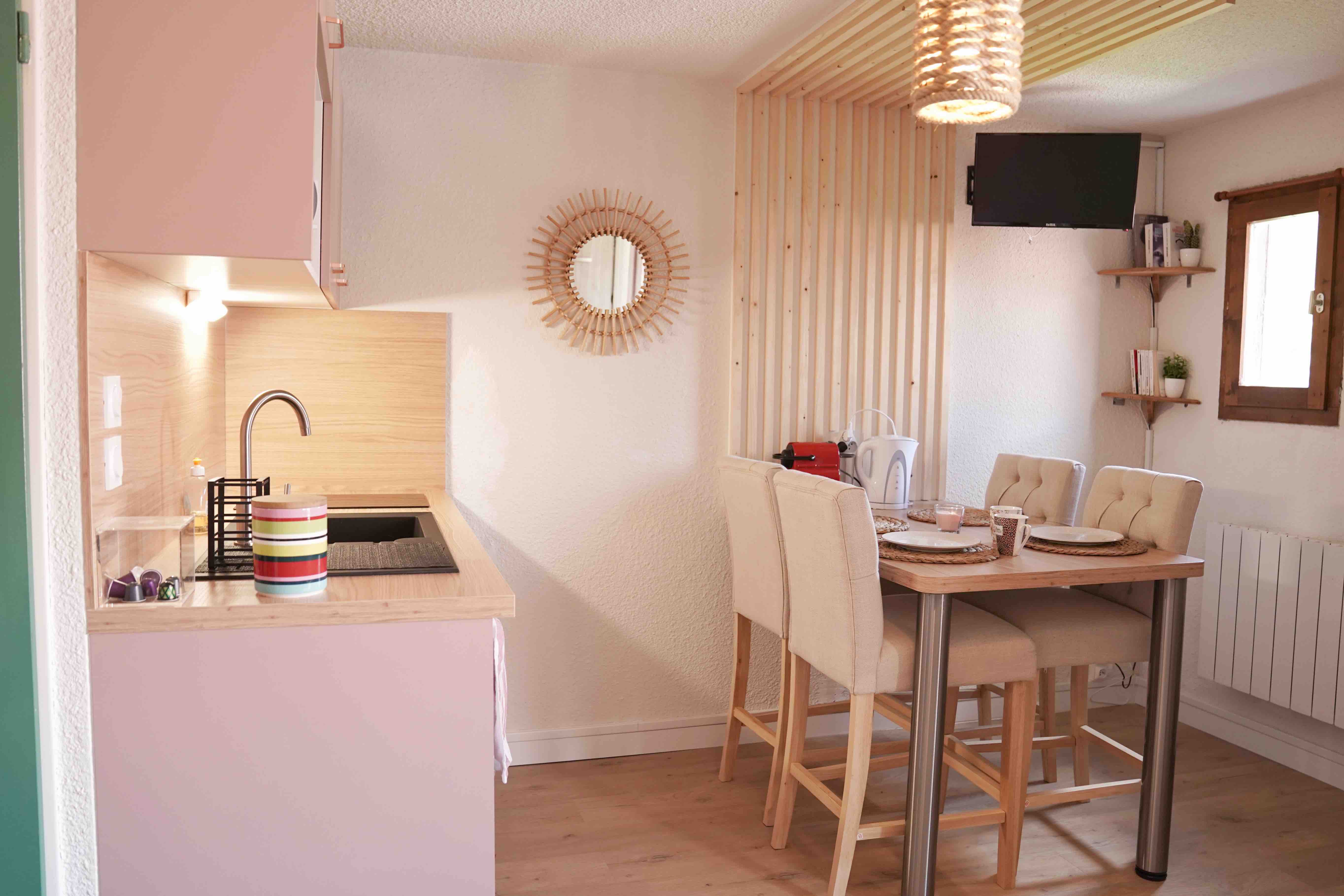 Magnifique studio cocooning style naturel chic