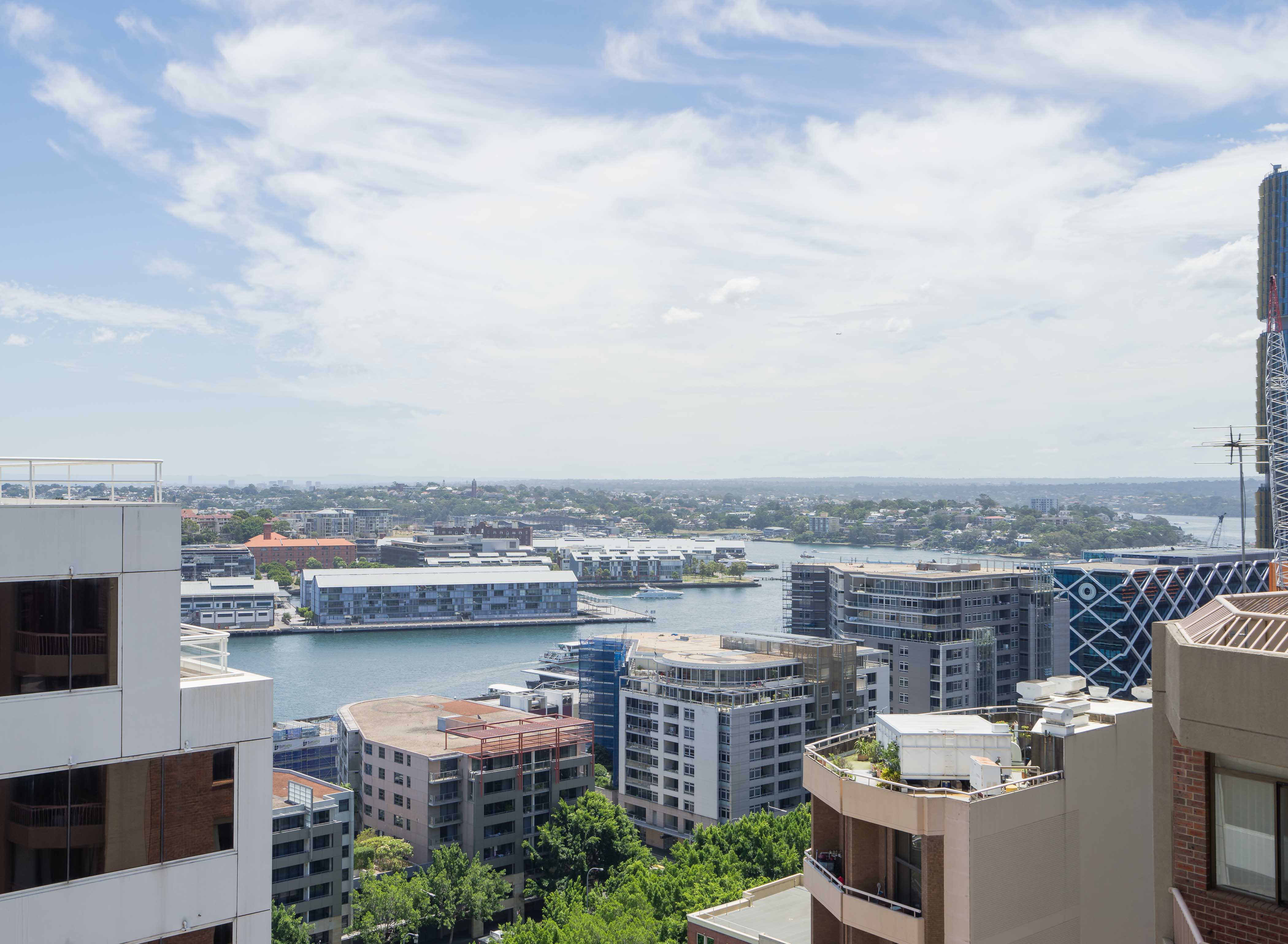 Bright Sunny Water Views CBD Two Bedroom