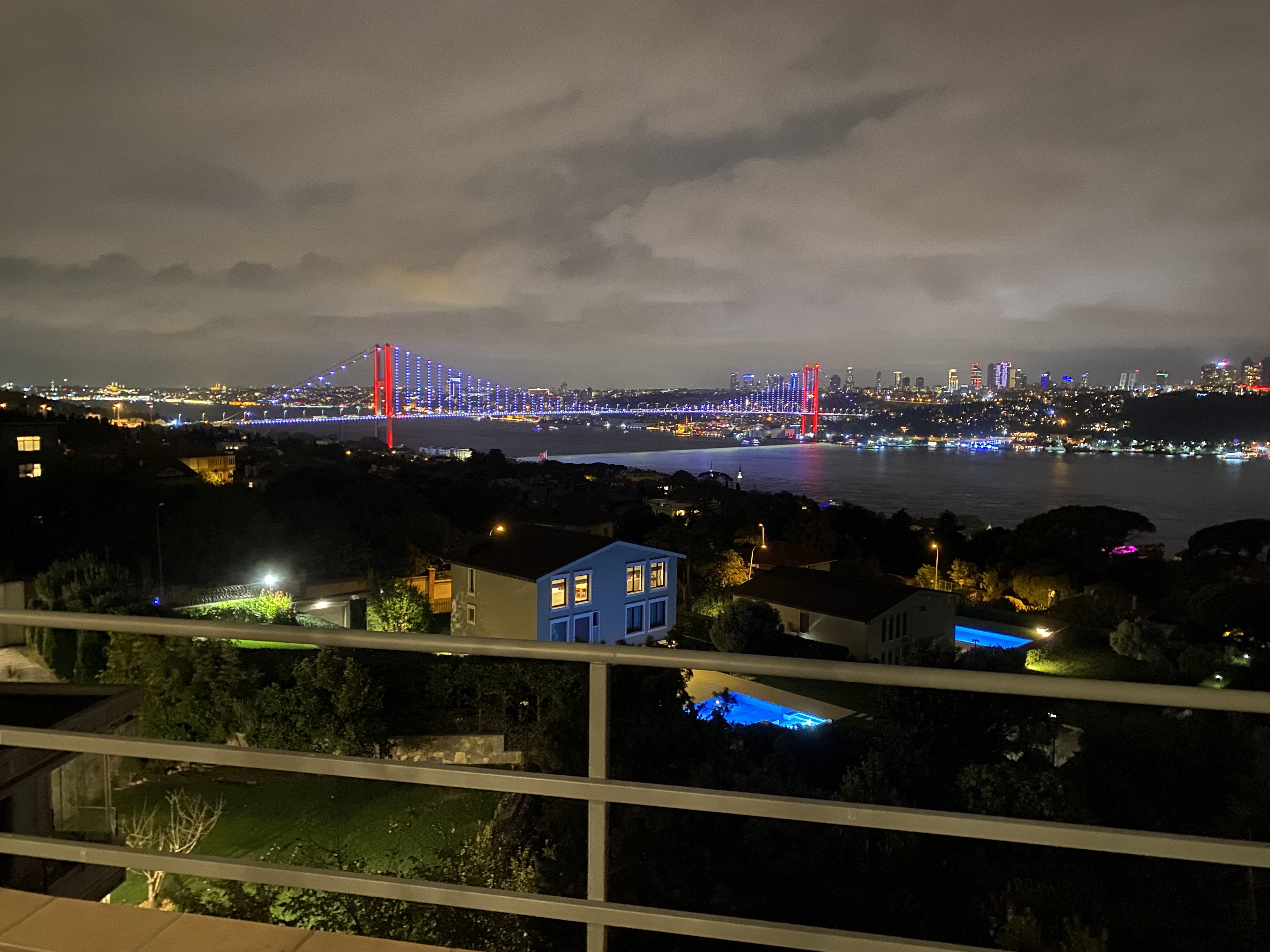Roof top with the Bosphorus view!