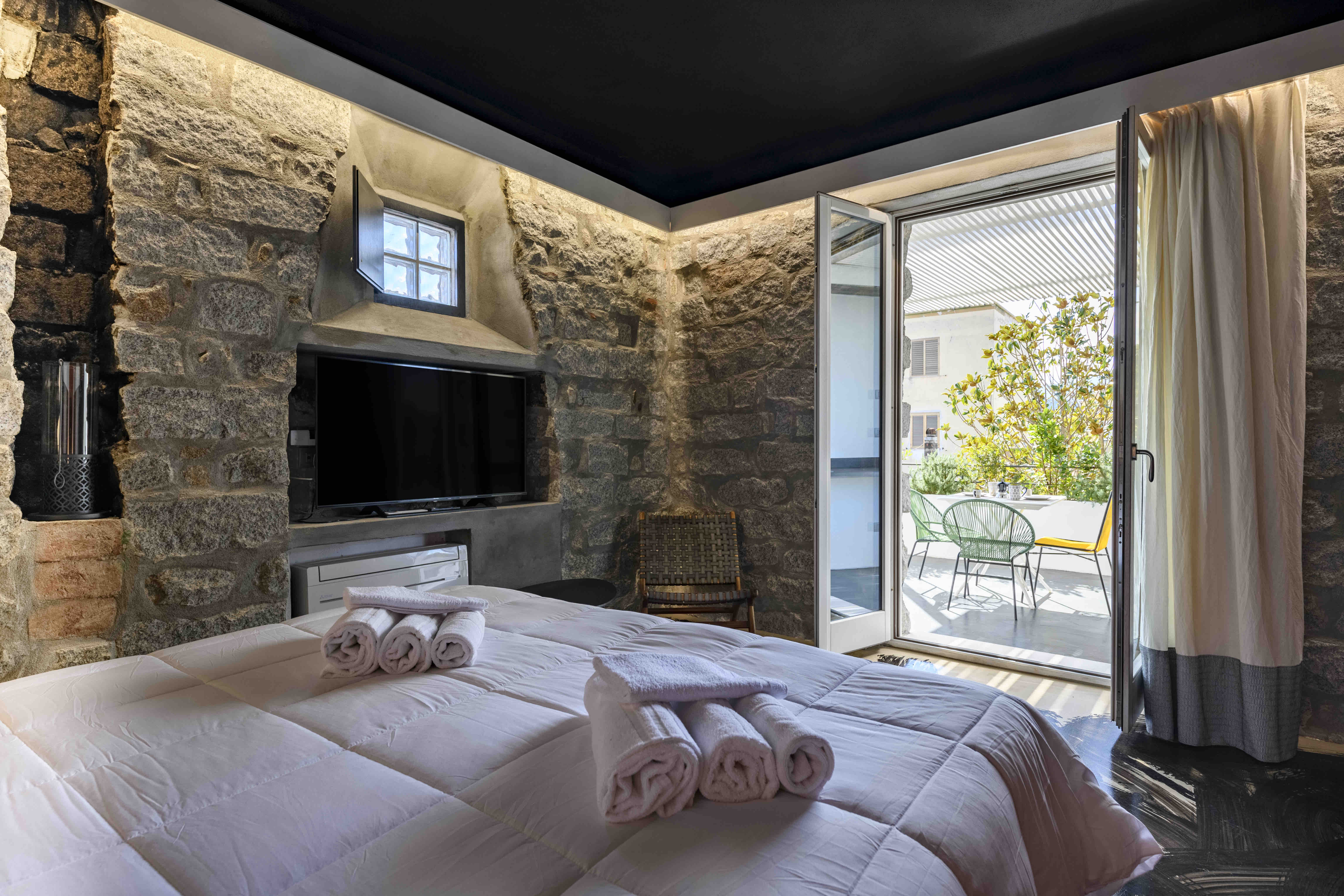 Romantic loft with veranda