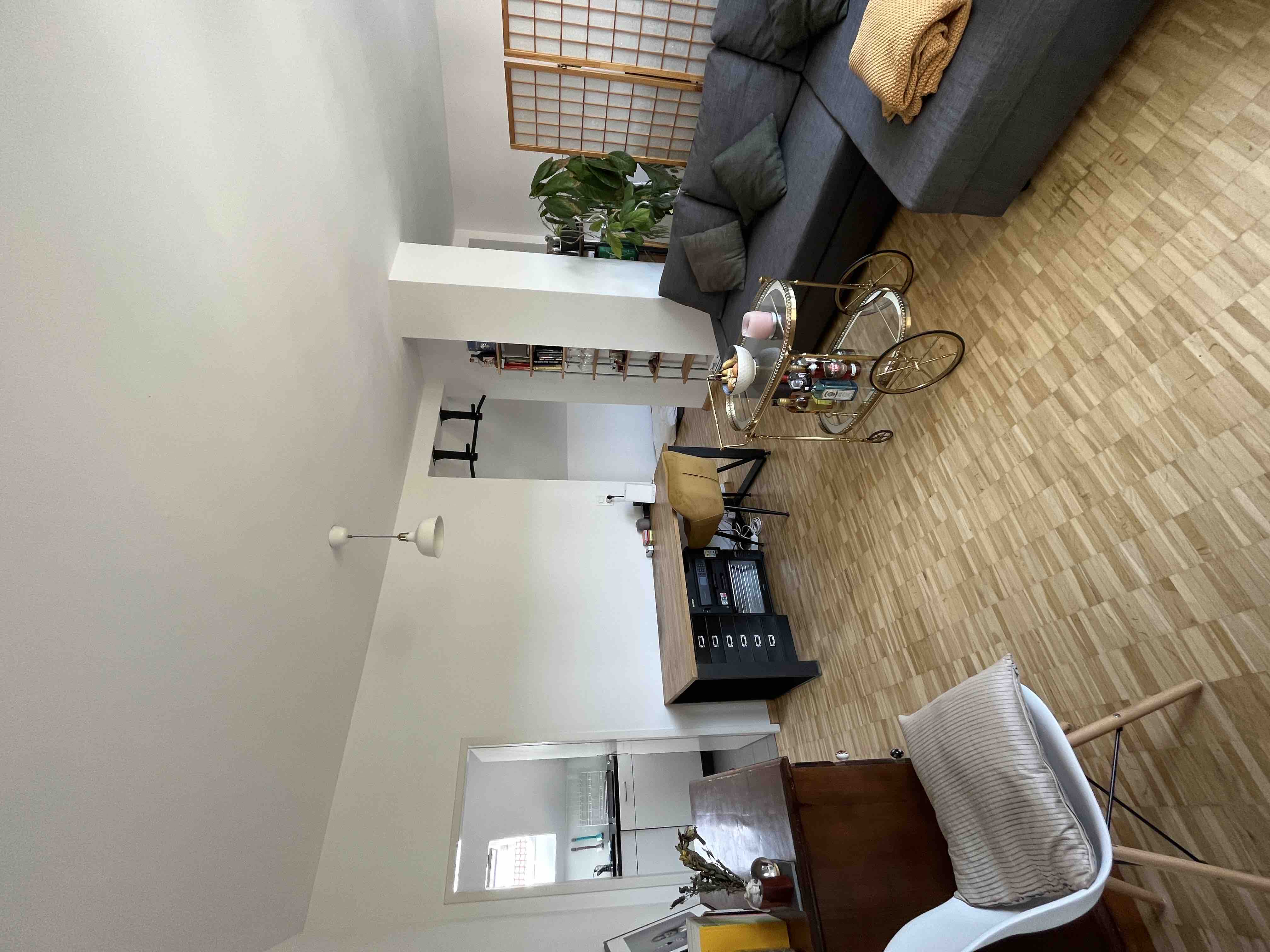 Studio suite top floor close to Rhein w/ balcony