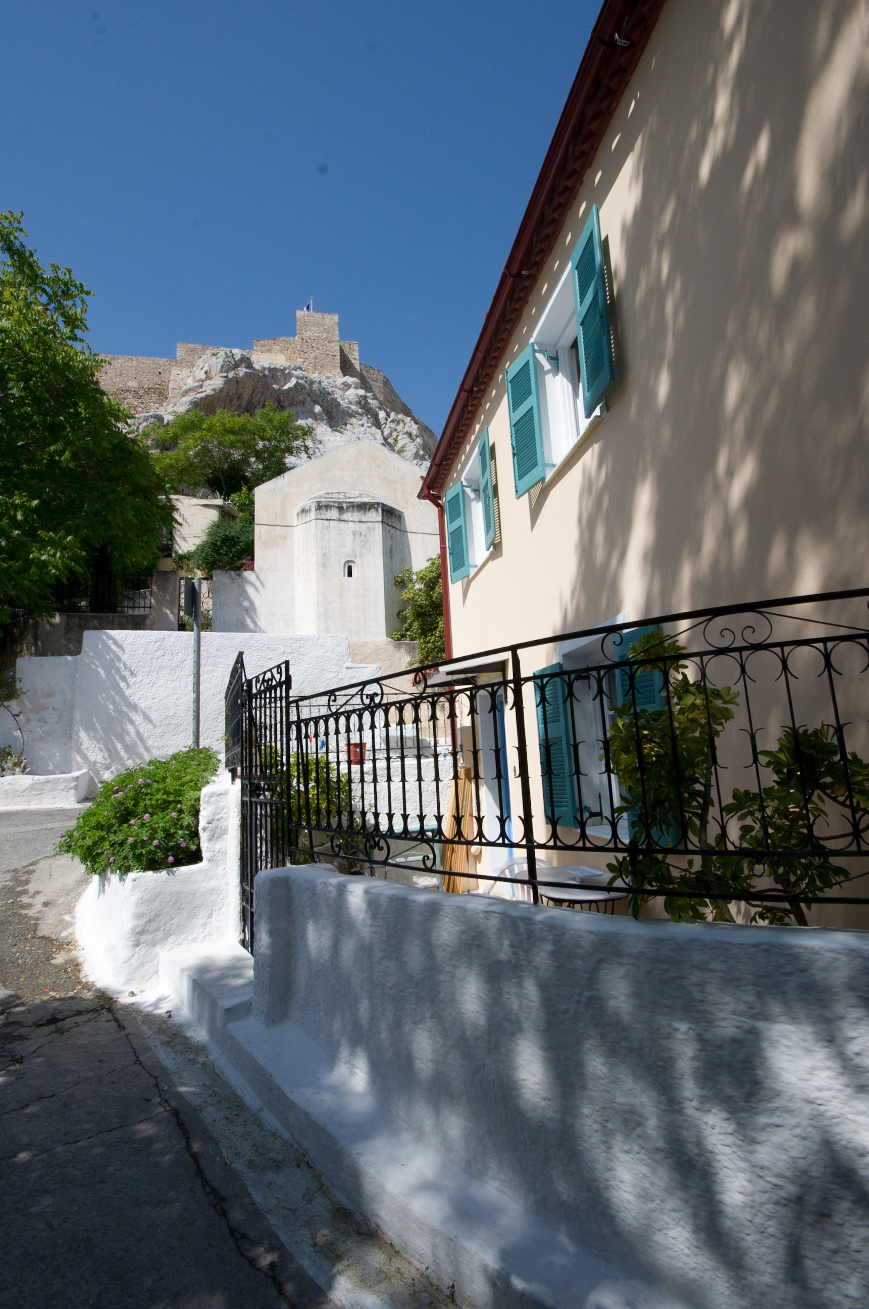 In the shadow of Acropolis in ΑΚΡΟΠΟΛΗ, Athens