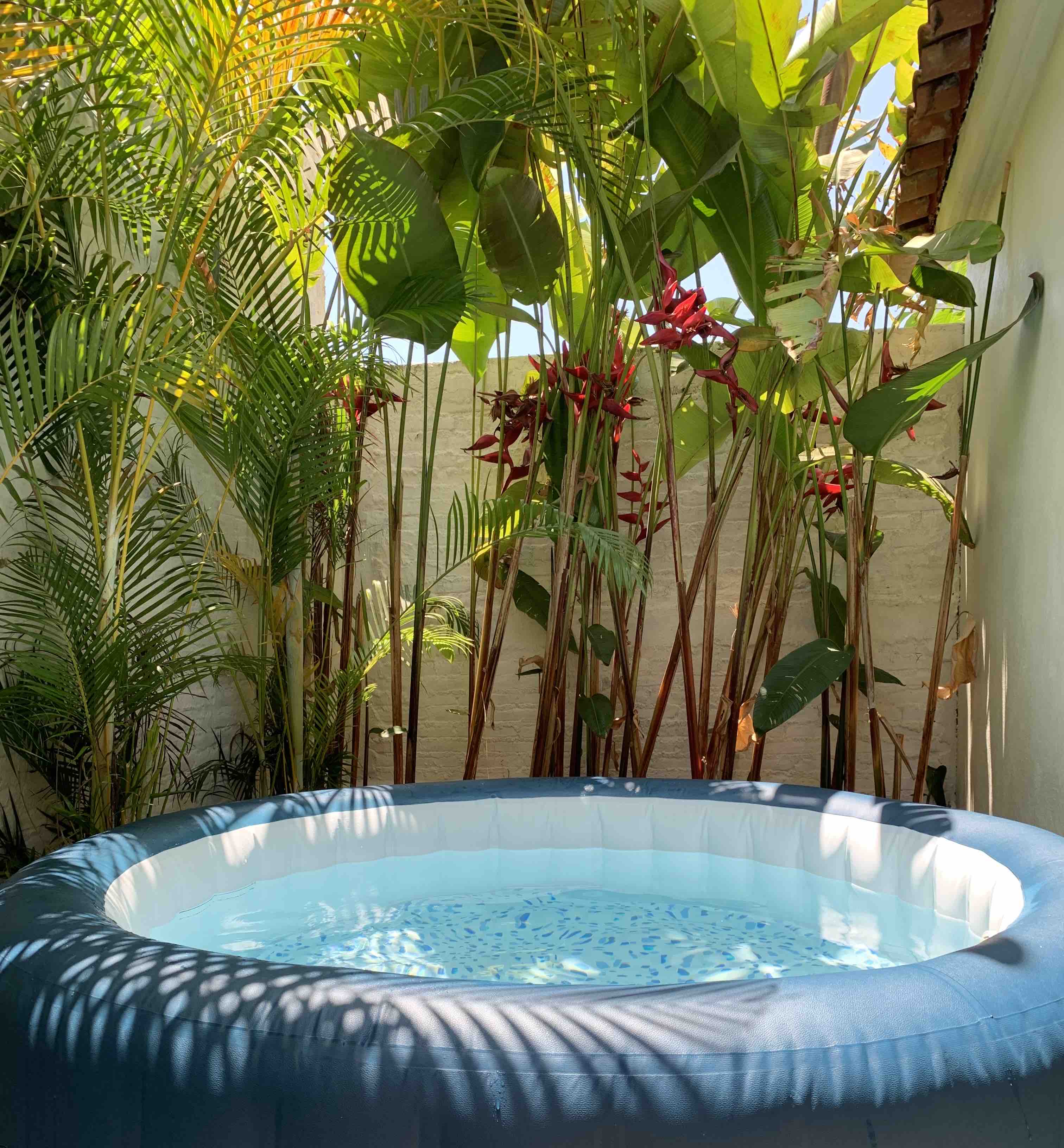 Tropical garden & jacuzzi, tranquil, safe!