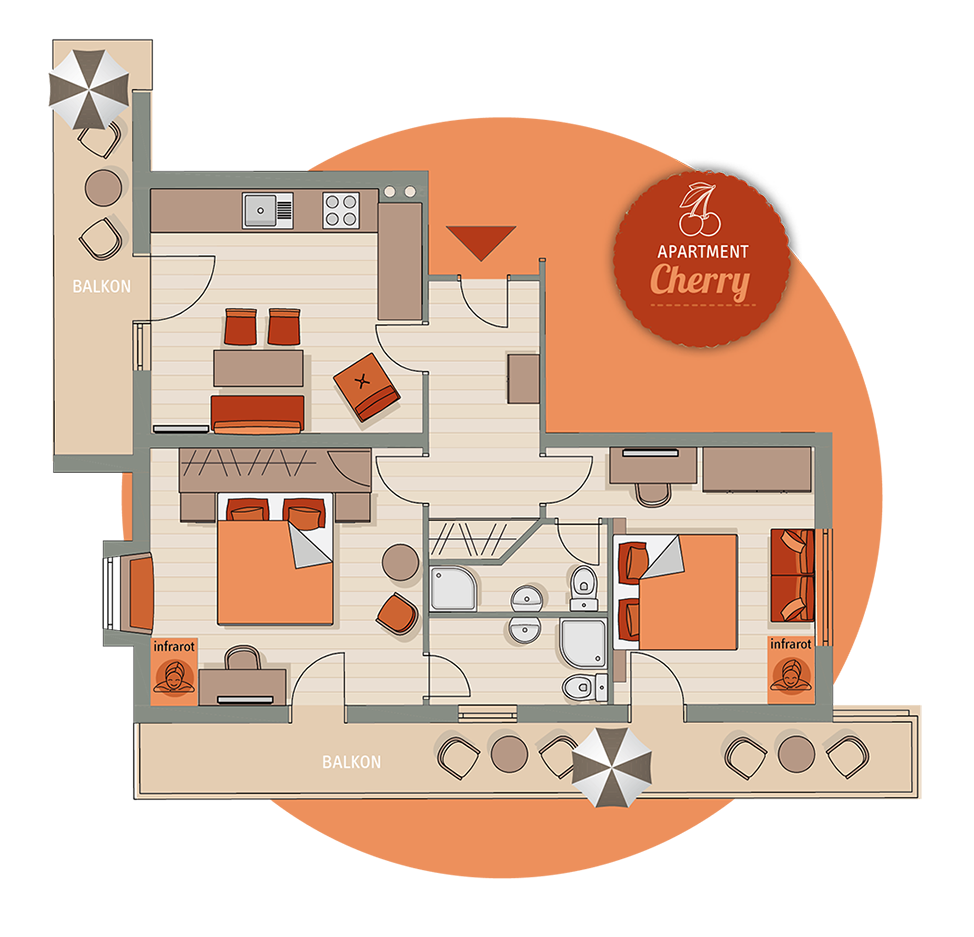 Apart Matthias*** - Apartment Cherry