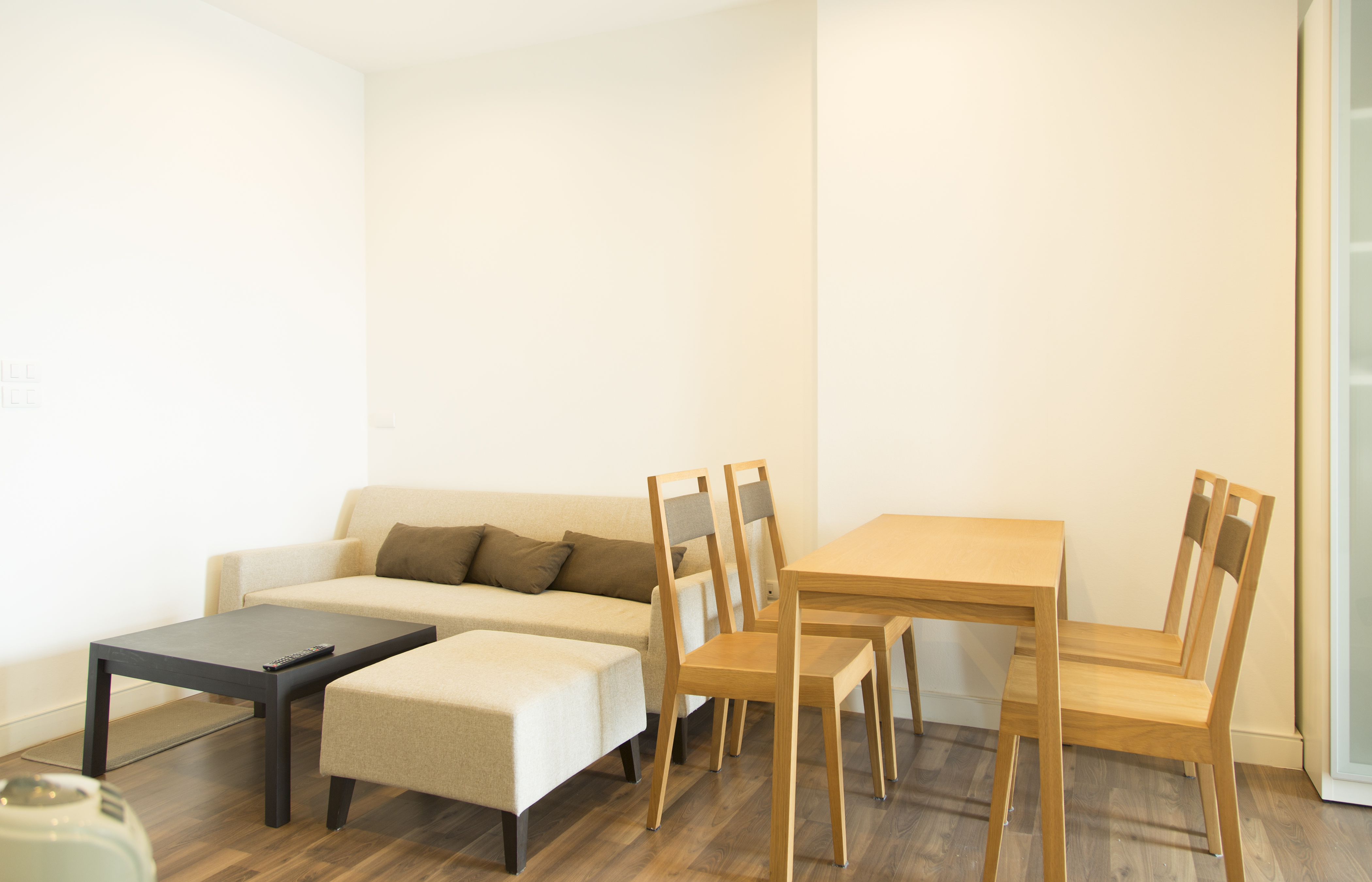 45 sqm. Condo 1 BR Room w/Kitchen 1 step from BTS in Phra Khanong, Bangkok