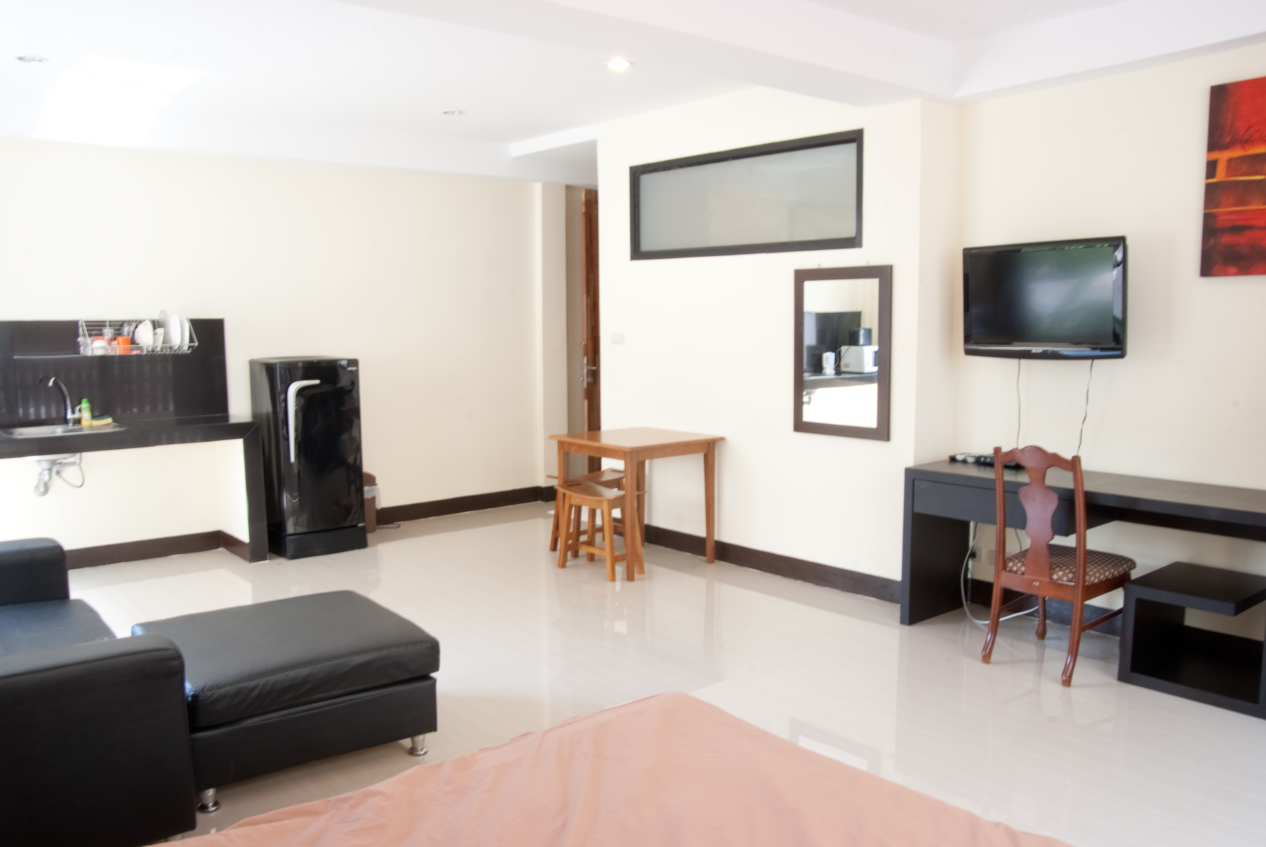 Big Studio ensuite private kitchen near to PK gym in Yan na wa, Bangkok