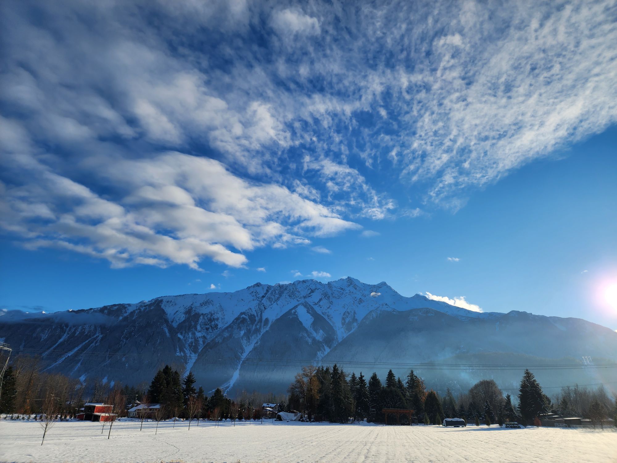 Paradise in Pemberton 
15 acre farm on the river