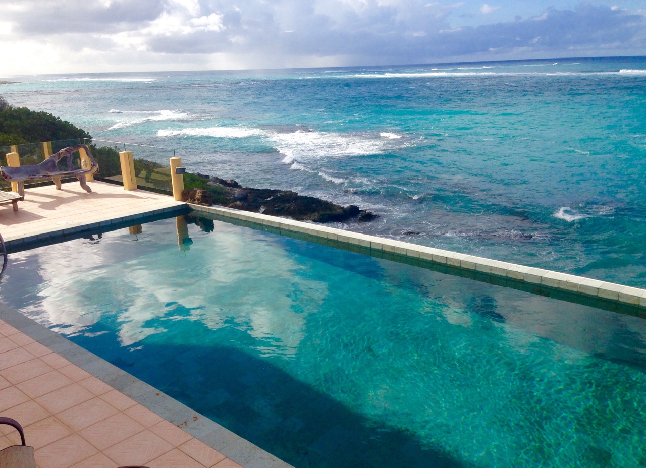 Very Private Ocean Front Villa, Shoal Bay closeby