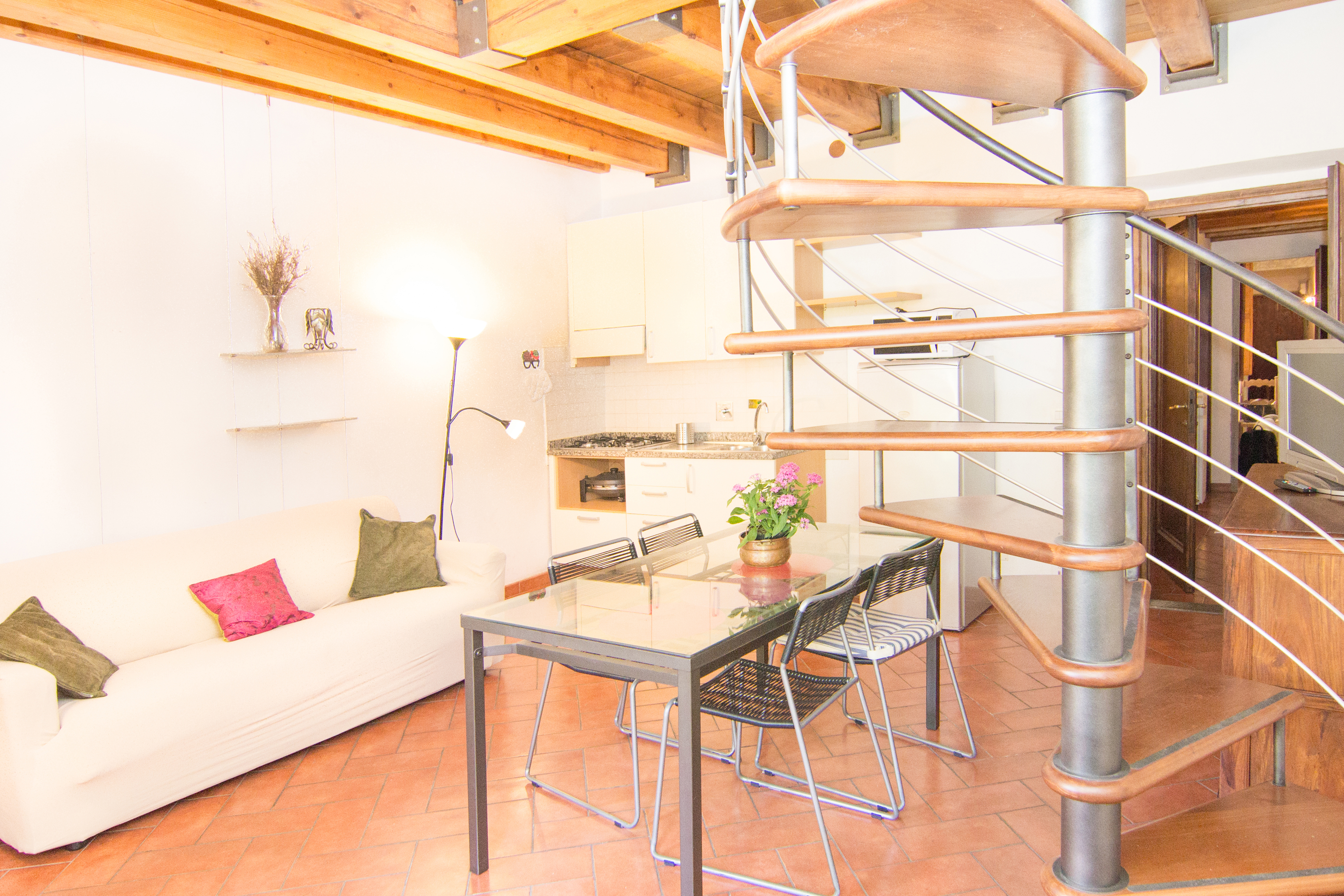 Apartment Santa Monaca Oltrarno old town in Centro Storico, Florence