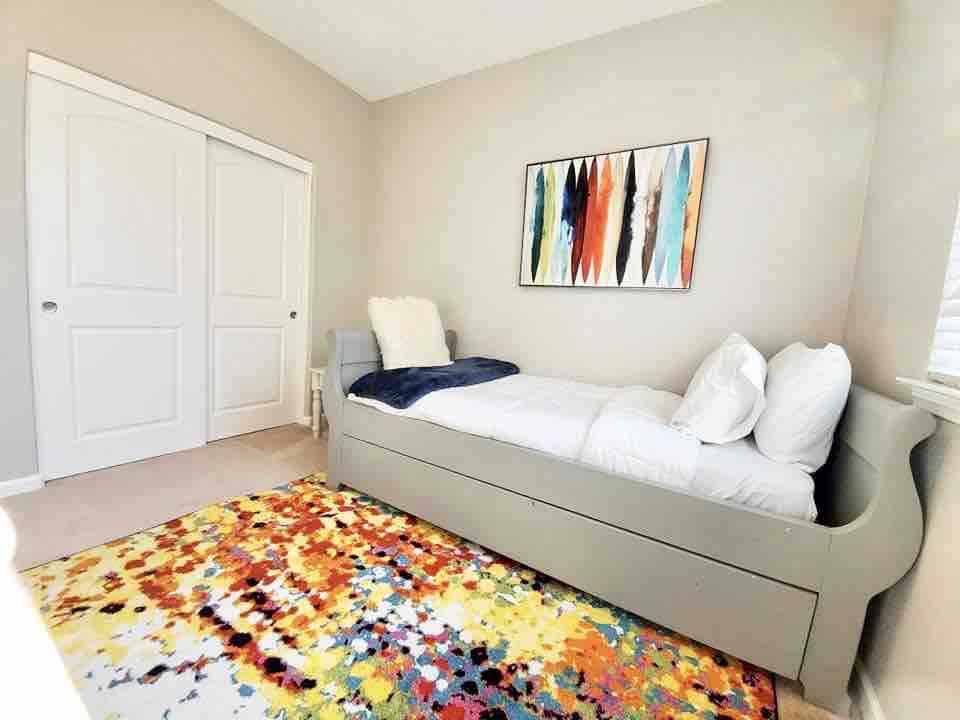 Rainbow Room + Semi Private Bathroom