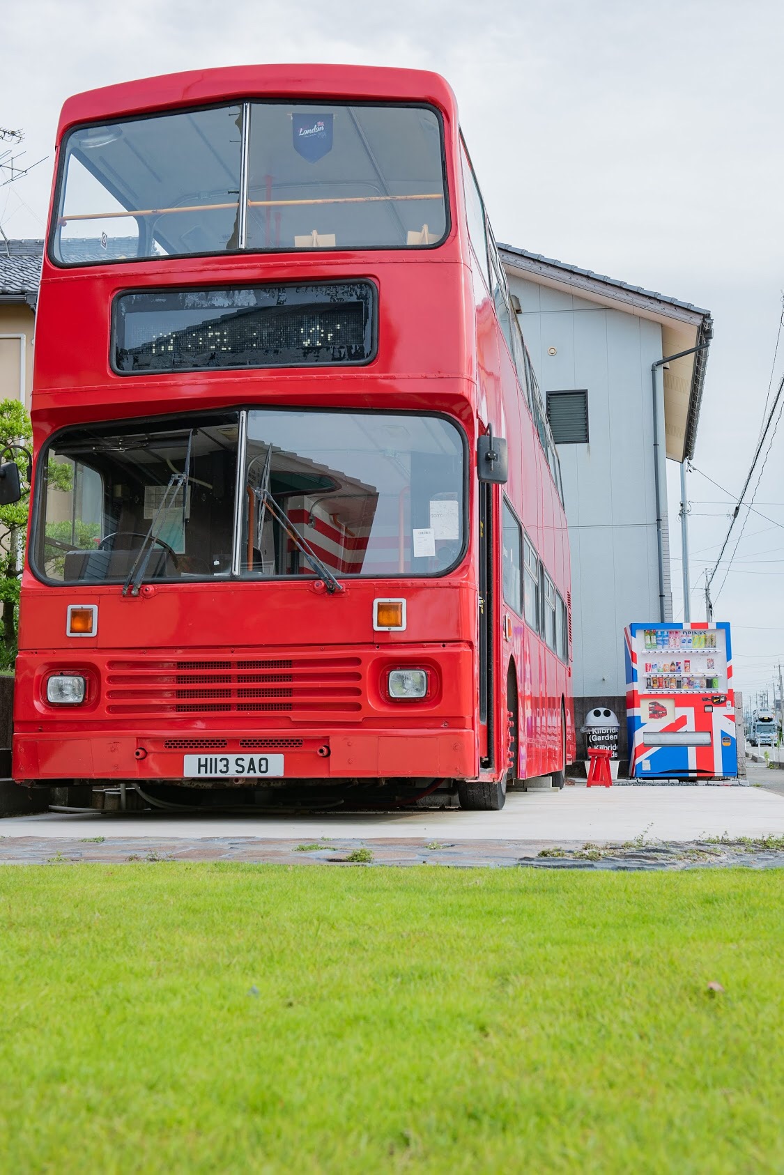 ペット無料 日本初 唯一のロンドンバスホテル 1日1組限定ホテルと専用ドッグランで非日常ステイ Buses For Rent In Hakusan Ishikawa Japan