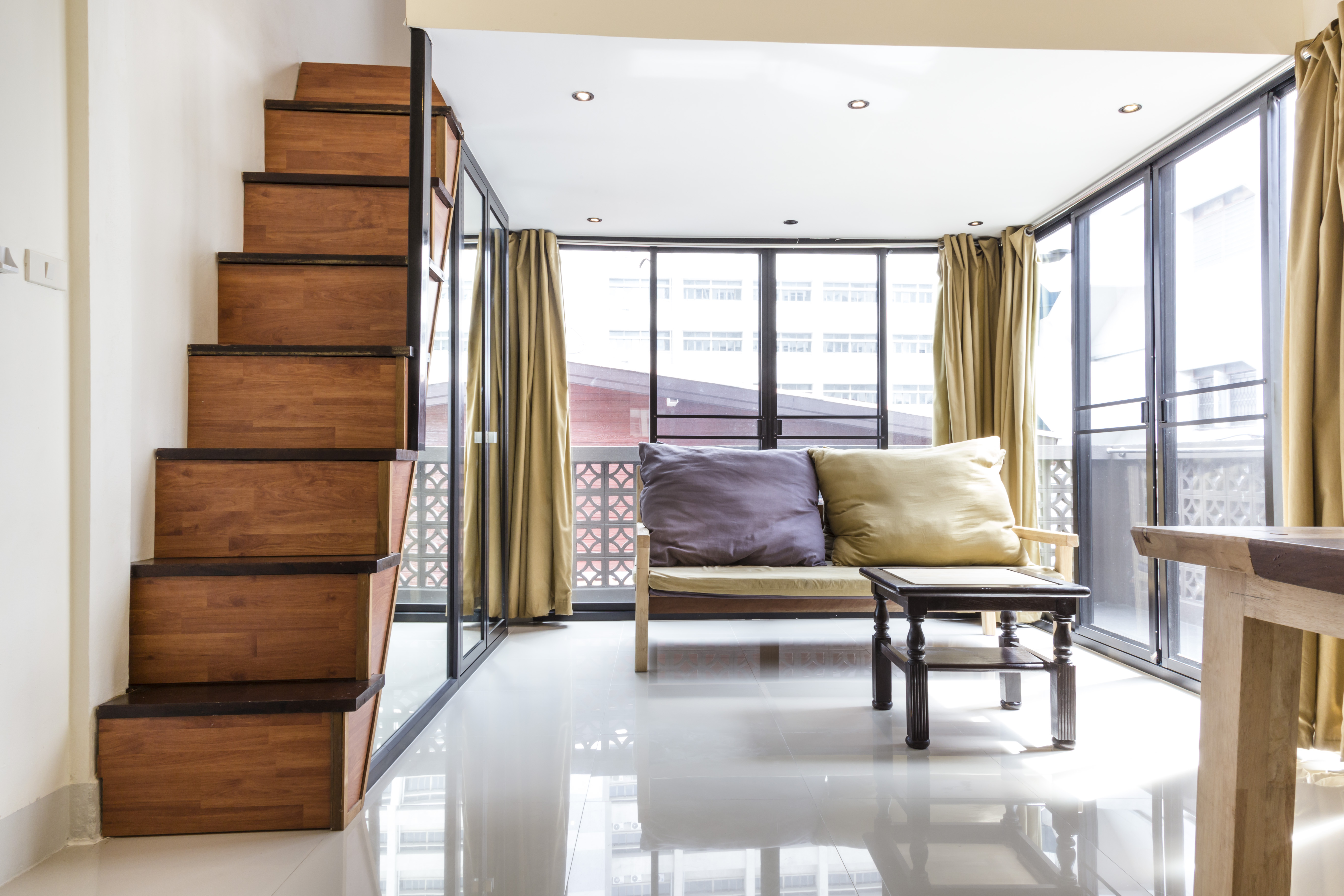 Loft Studio 6 min BTS Sapan Taksin in Sathon, Bangkok