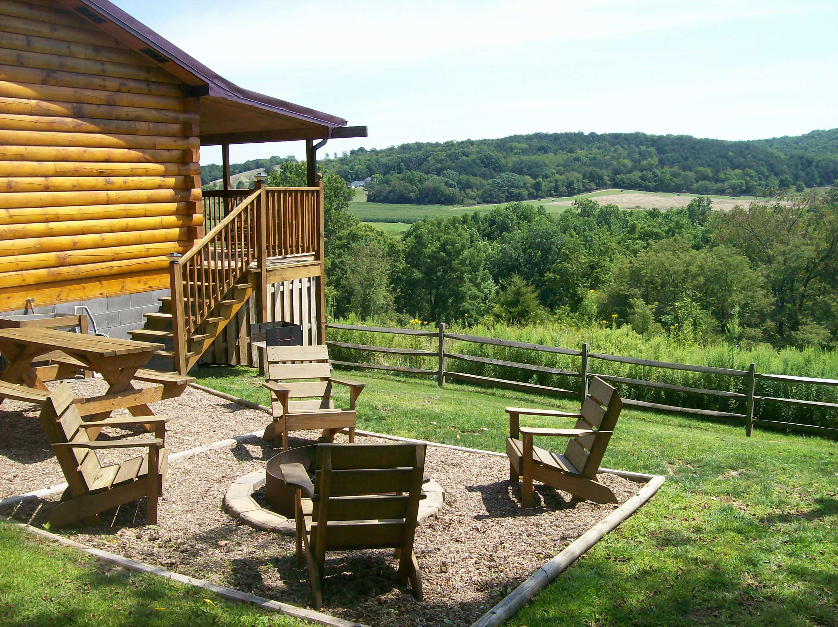 Potomac Overlook Log Cabin At SMOKE HOLE, WV /WIFI Cabins for Rent in