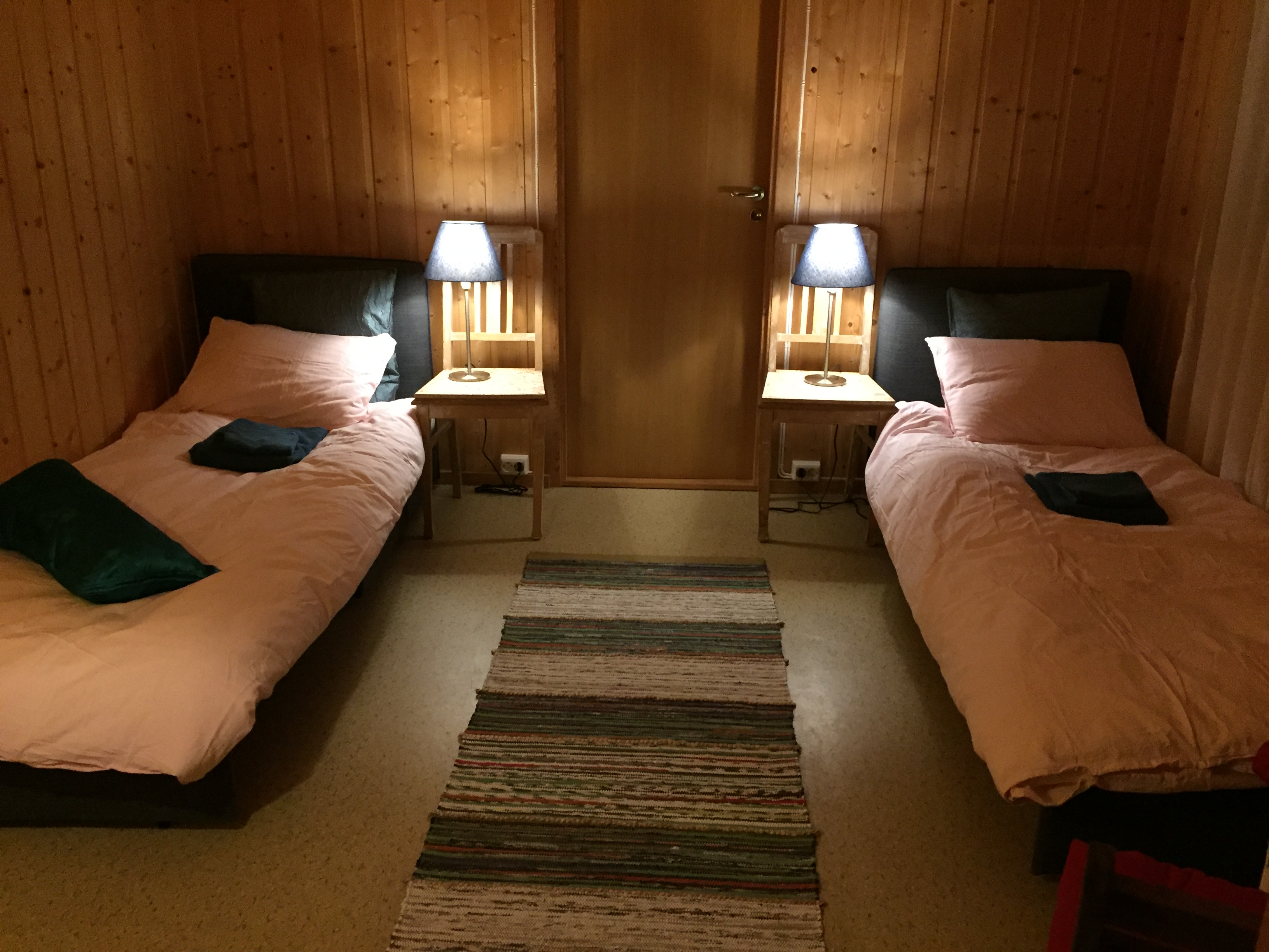 Beautiful in the nature but also close to the city.