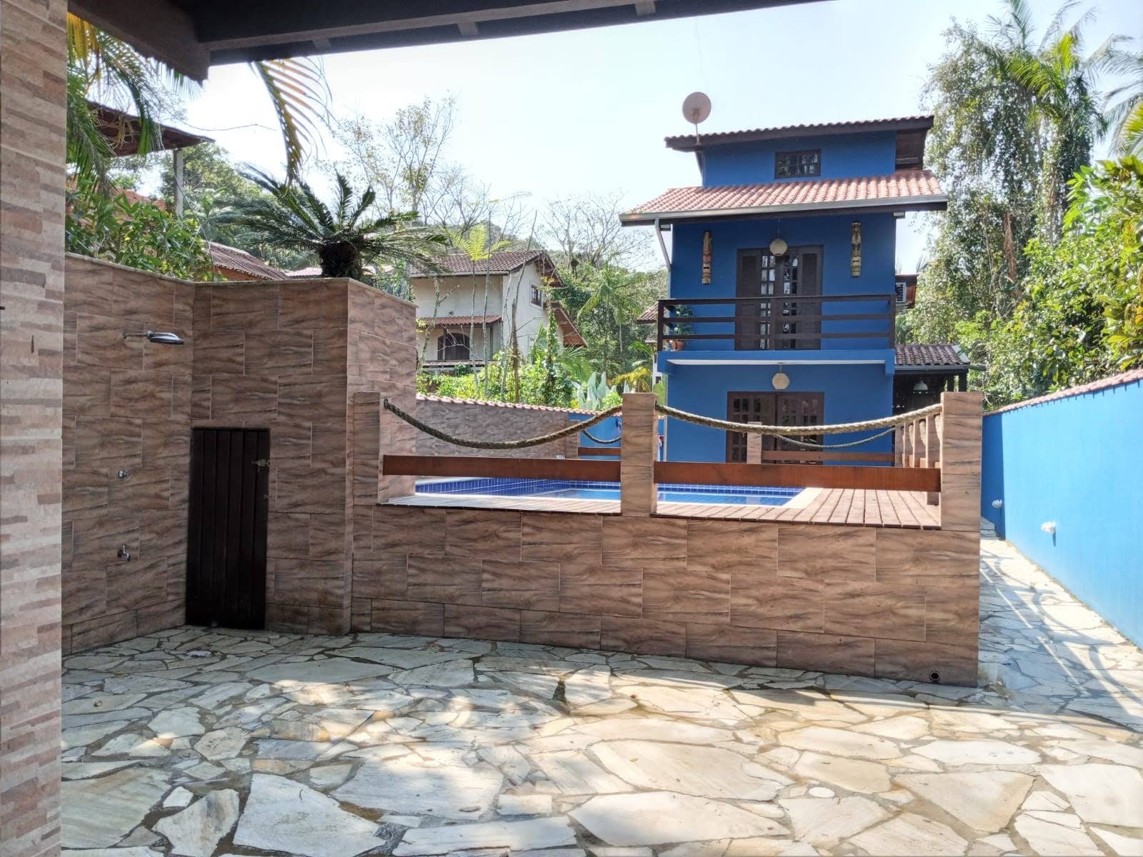 House with pool in the Sertão do Cambury