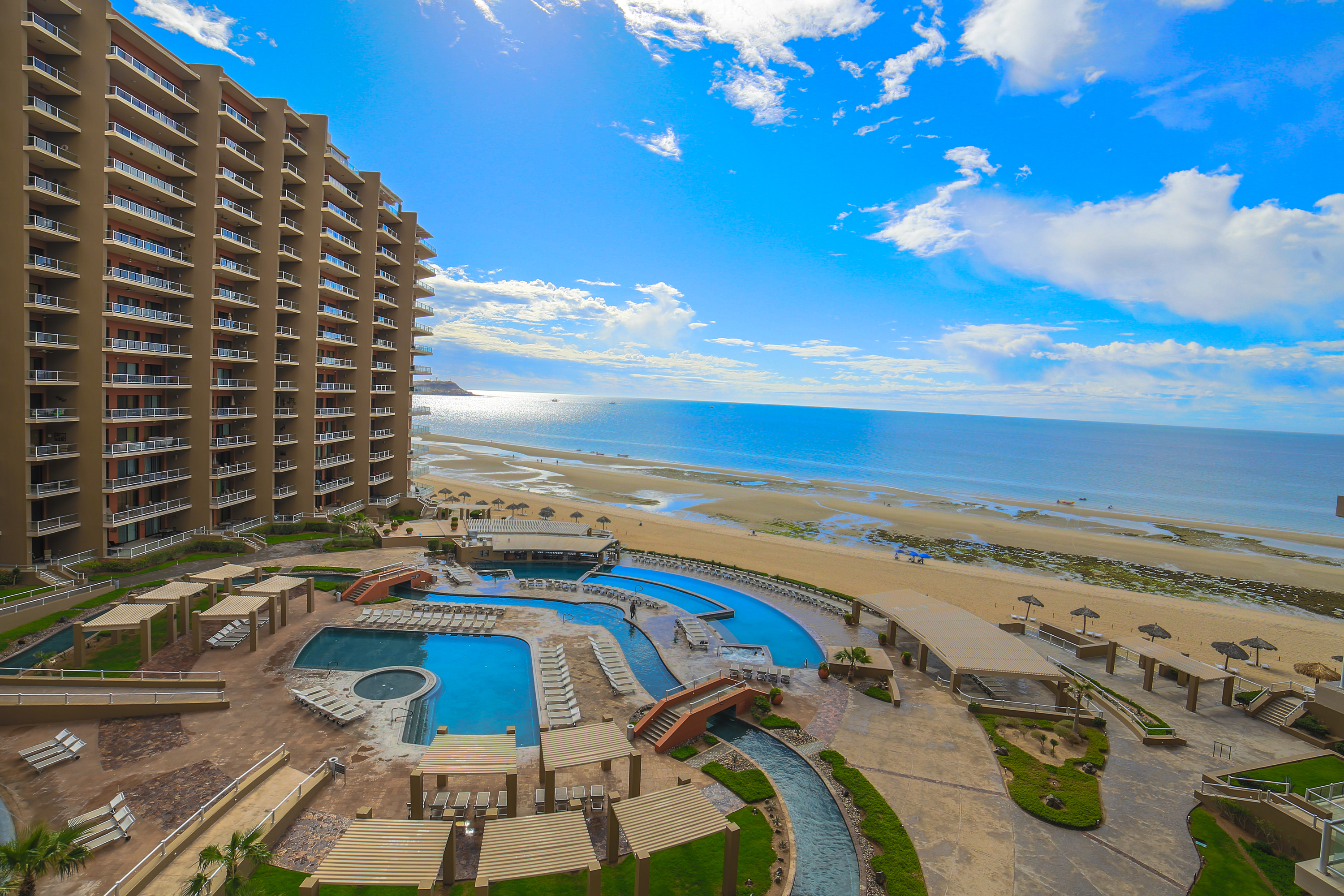 Luxurious Ocean Front Condo Las Palomas Phase Ii Condominiums For Rent In Puerto Penasco Sonora Mexico