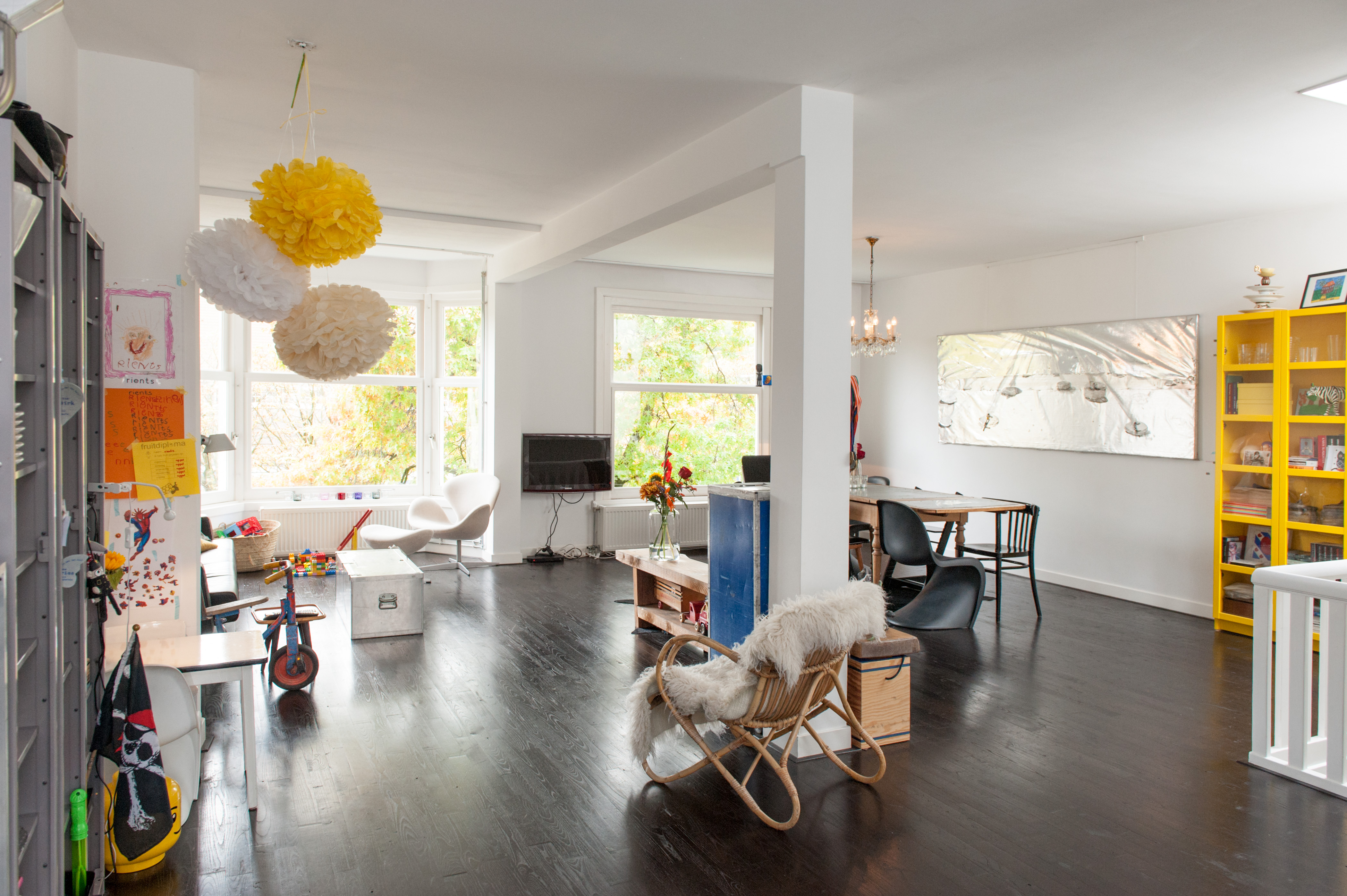 Light modern house with terrace — Amsterdam stay