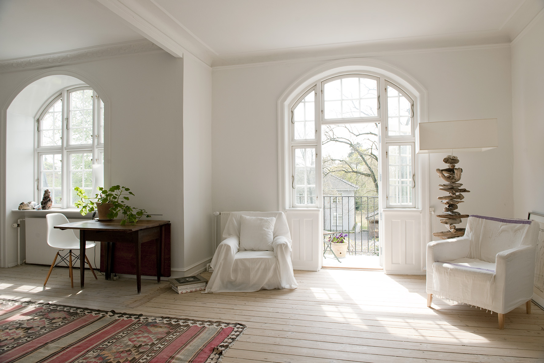 Lovely light 100 m2 villa apartment in sterbro, Copenhagen
