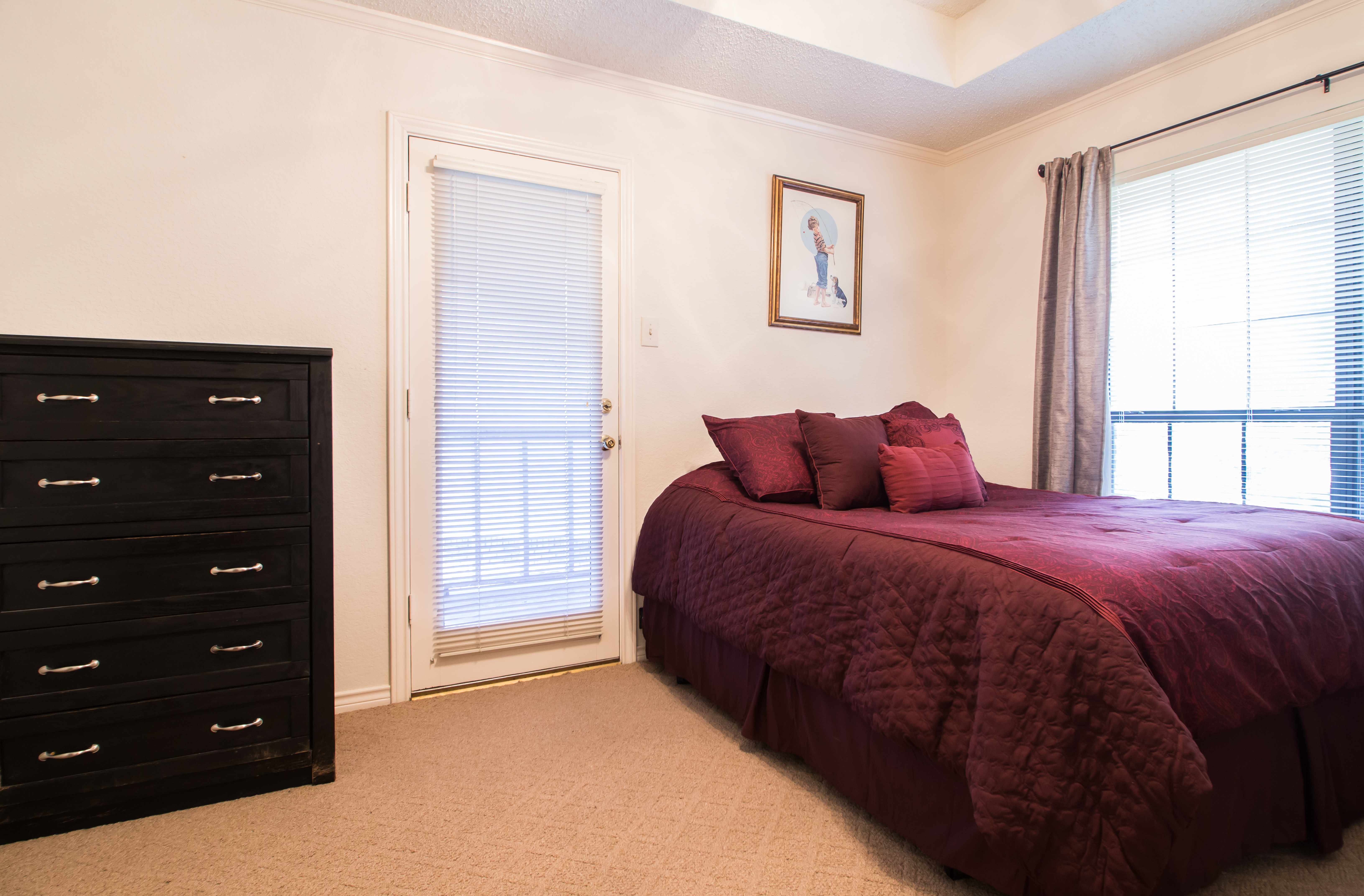Bedroom w/Balcony--Walk in closet, in District 12, Dallas