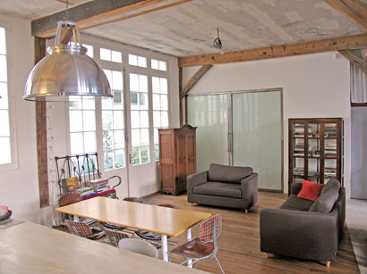 Quiet LOFT, Bastille, WorkSpace, Private Courtyard in Popincourt, Paris