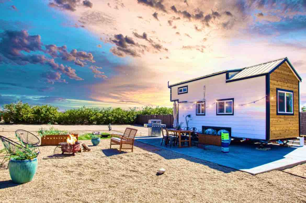 Timeless French 'La Cour' Tiny House at the Mojave