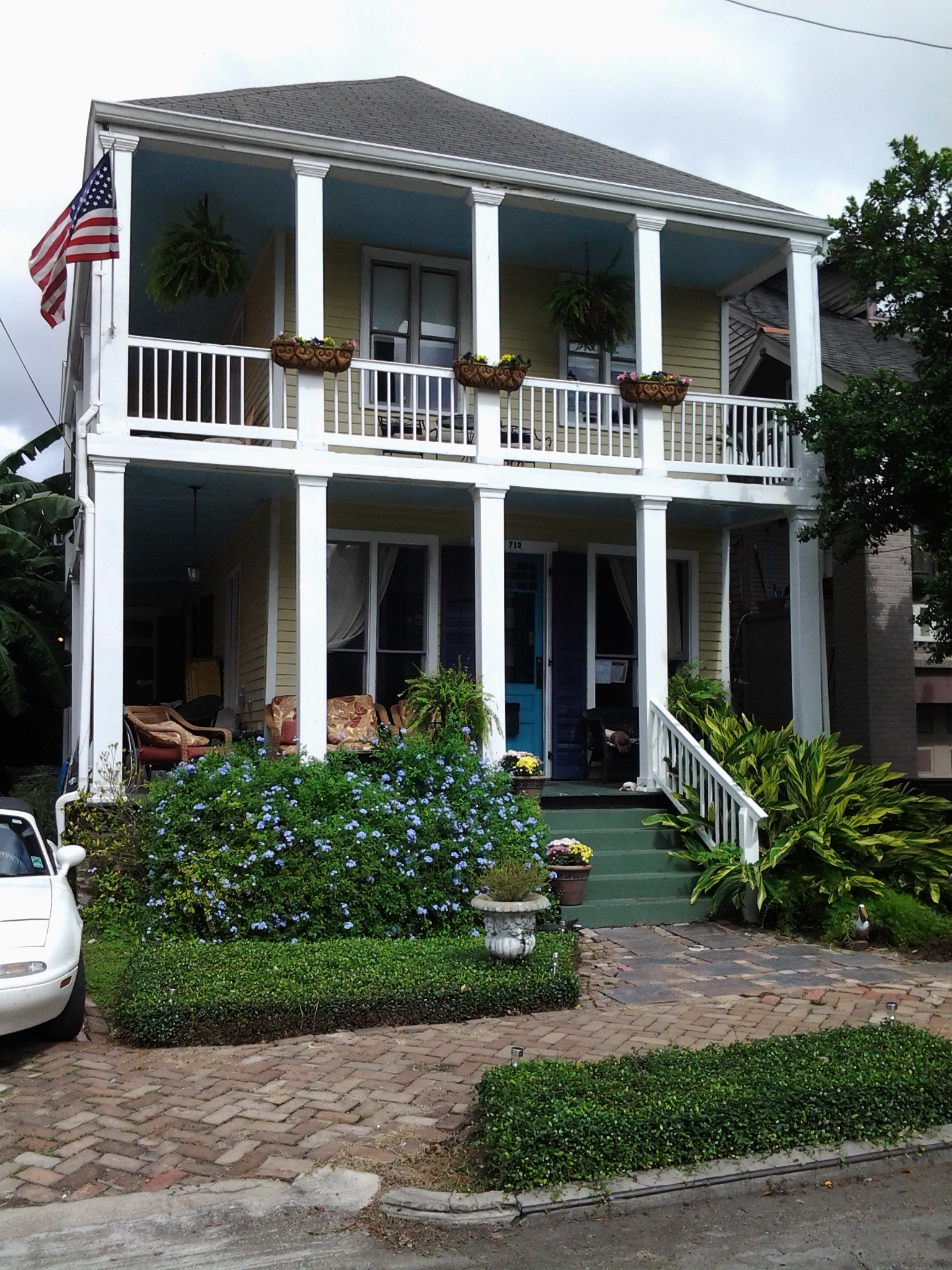 Casa Pelican B&B and Cooking School, Balcony Room in Algiers Point, New Orleans