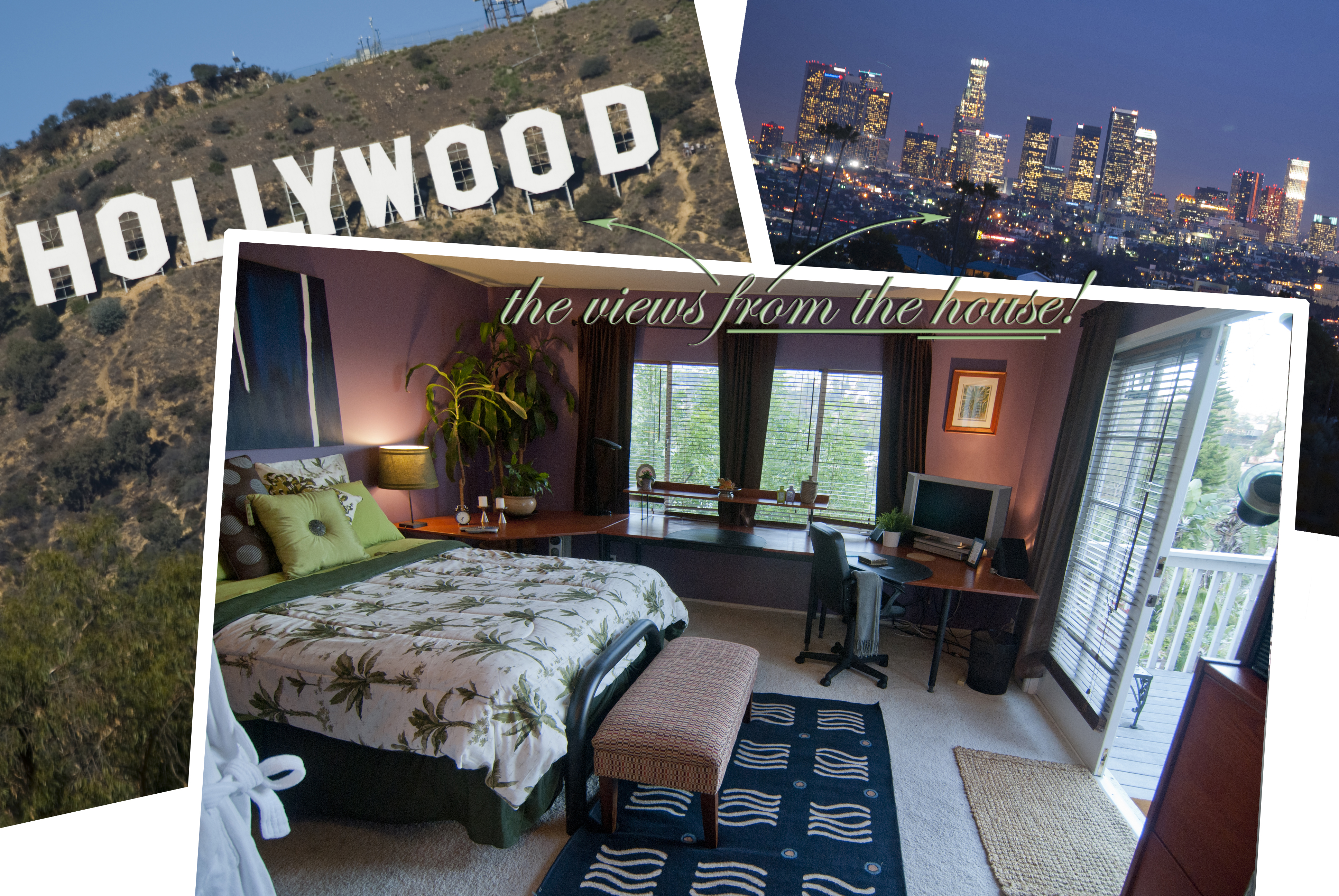 VIEWS! HOLLYWOOD SIGN - DOWNTOWN #1 in Hollywood Hills, Los Angeles