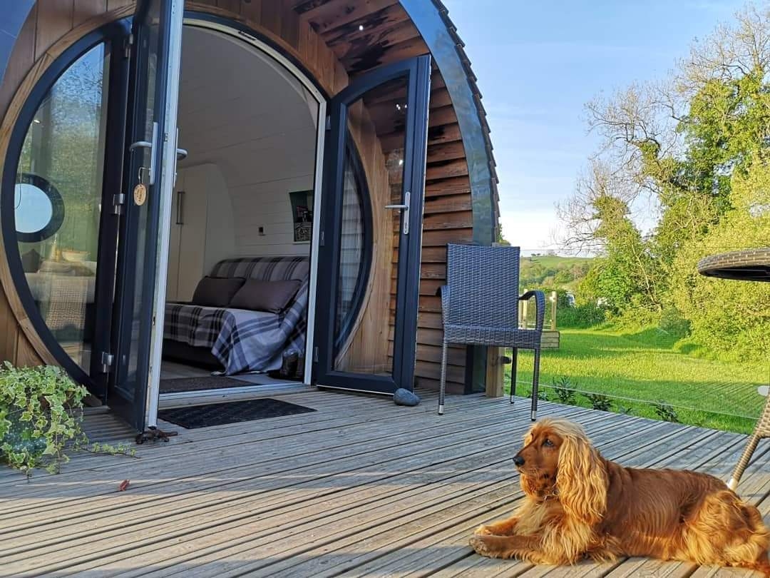 Riverside Pods Huts for Rent in Llandovery, United Kingdom
