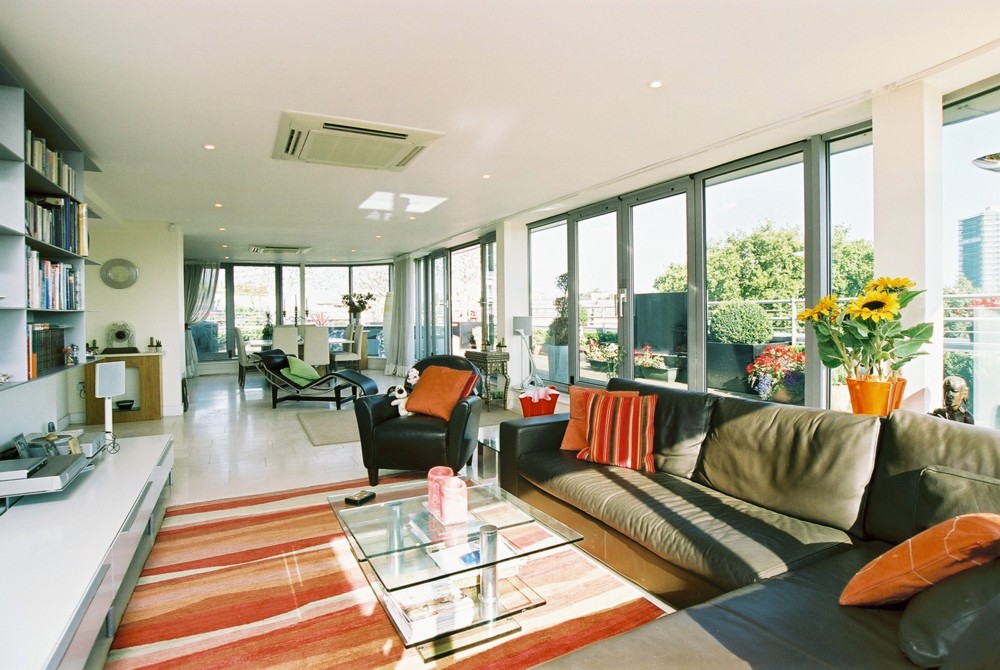 Clerkenwell penthouse, huge terrace in Islington, London