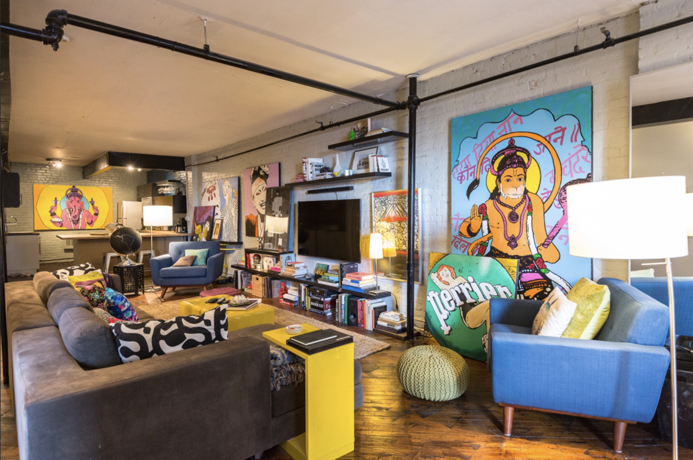Unique NYC Loft - Guest Room
