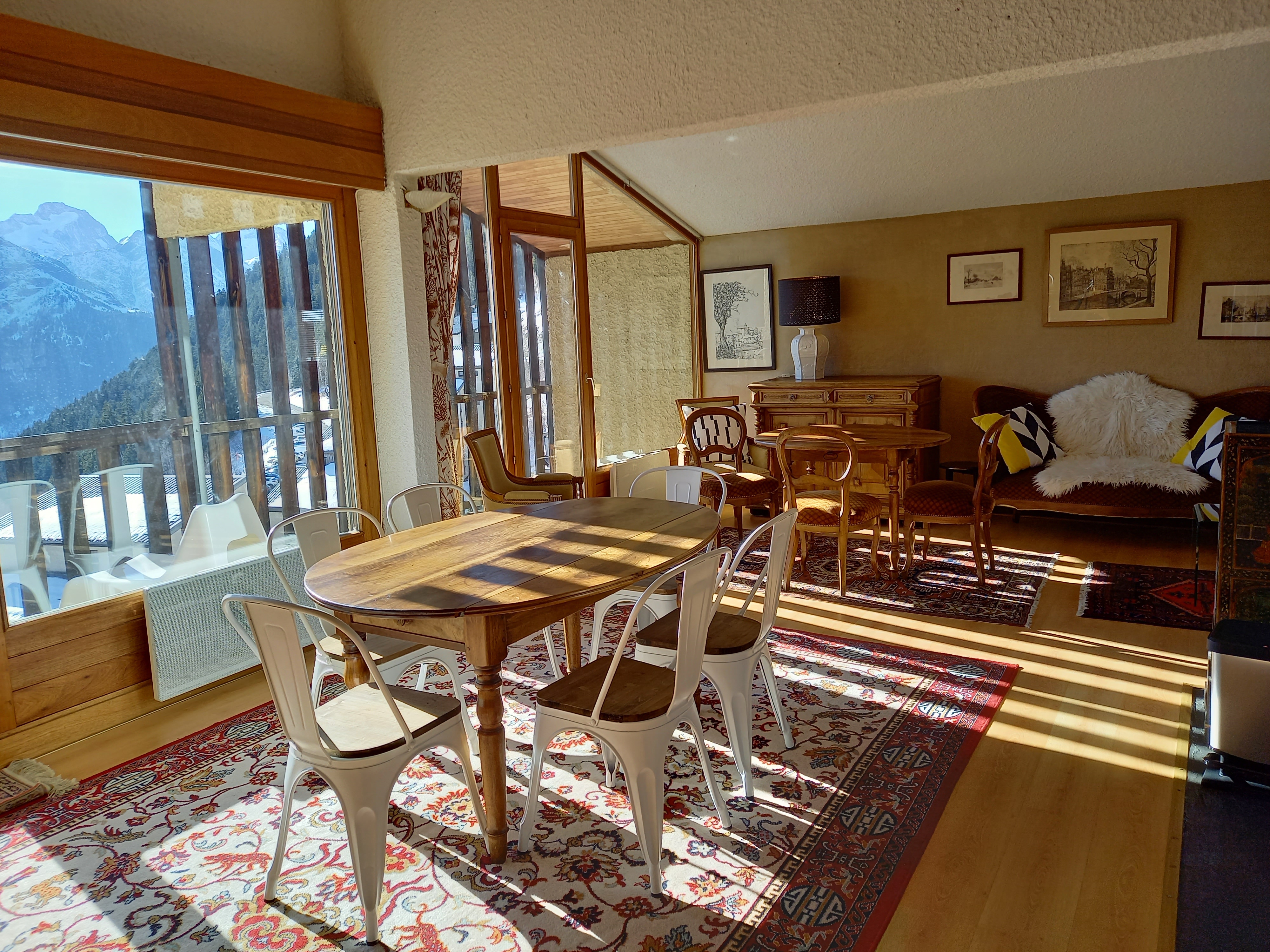 Apartment at the foot of the slopes with breathtaking view